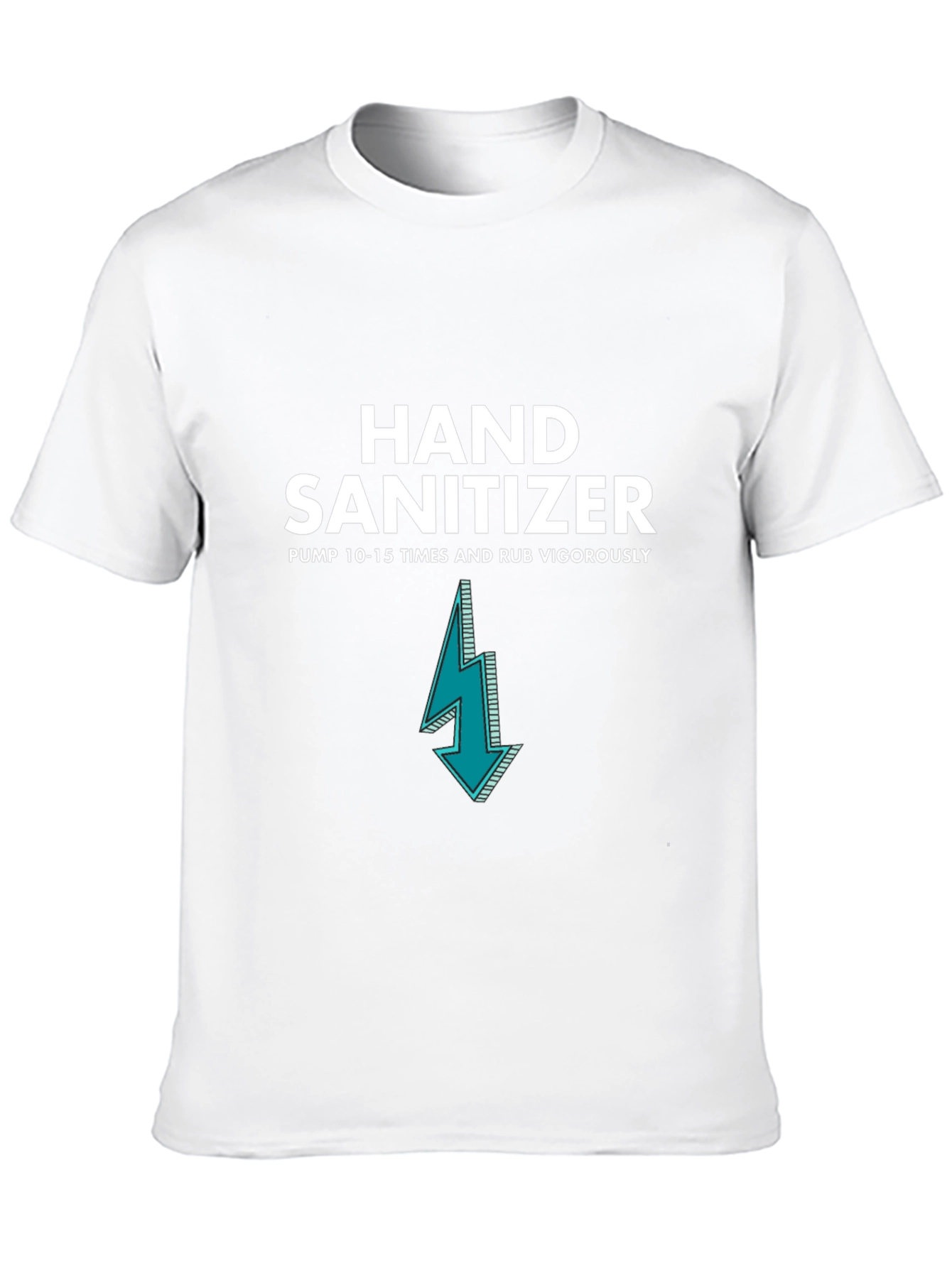 Hand Sanitizer T-Shirt - Funny Novelty Graphic Tee