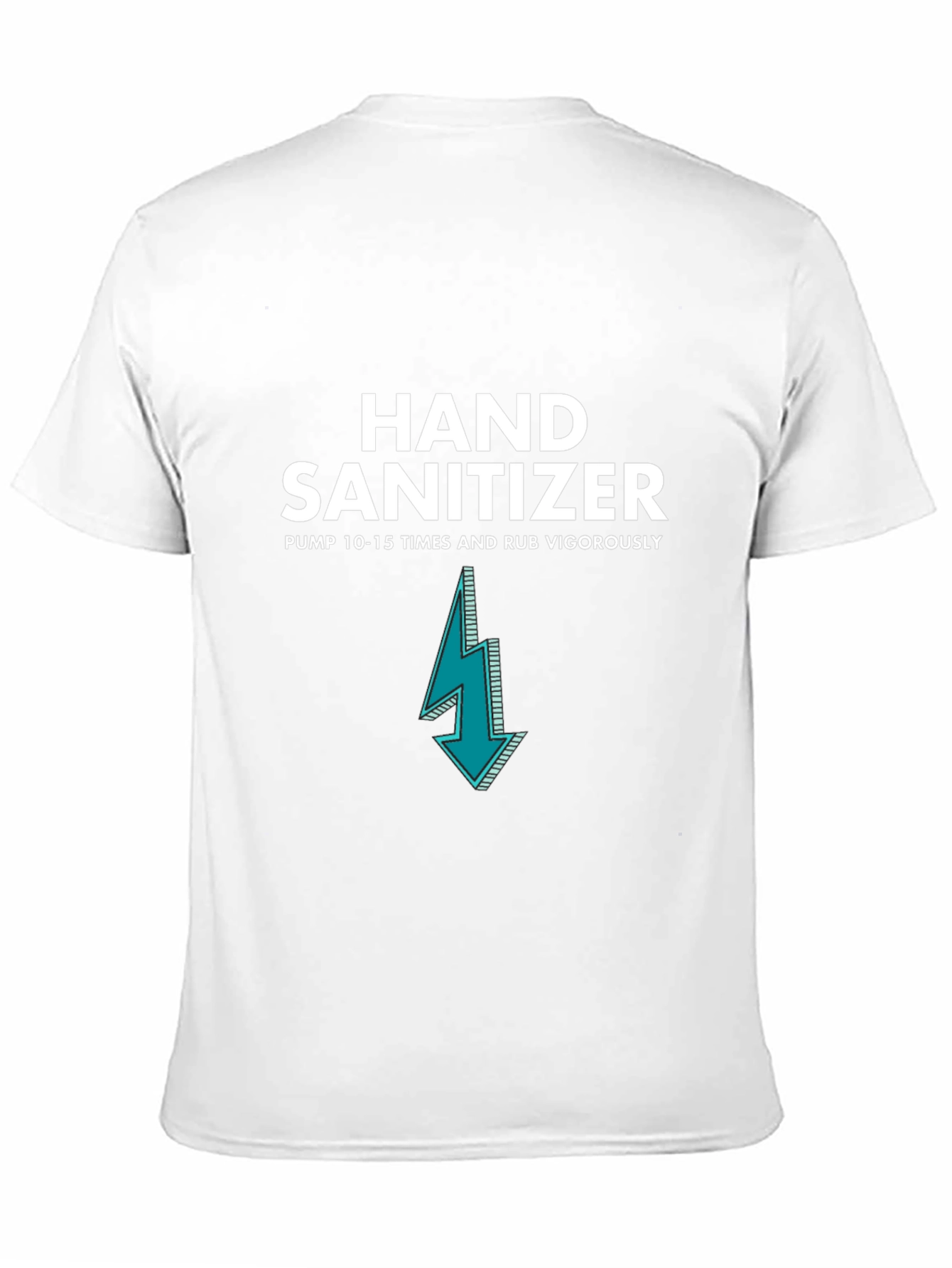 Hand Sanitizer T-Shirt - Funny Novelty Graphic Tee