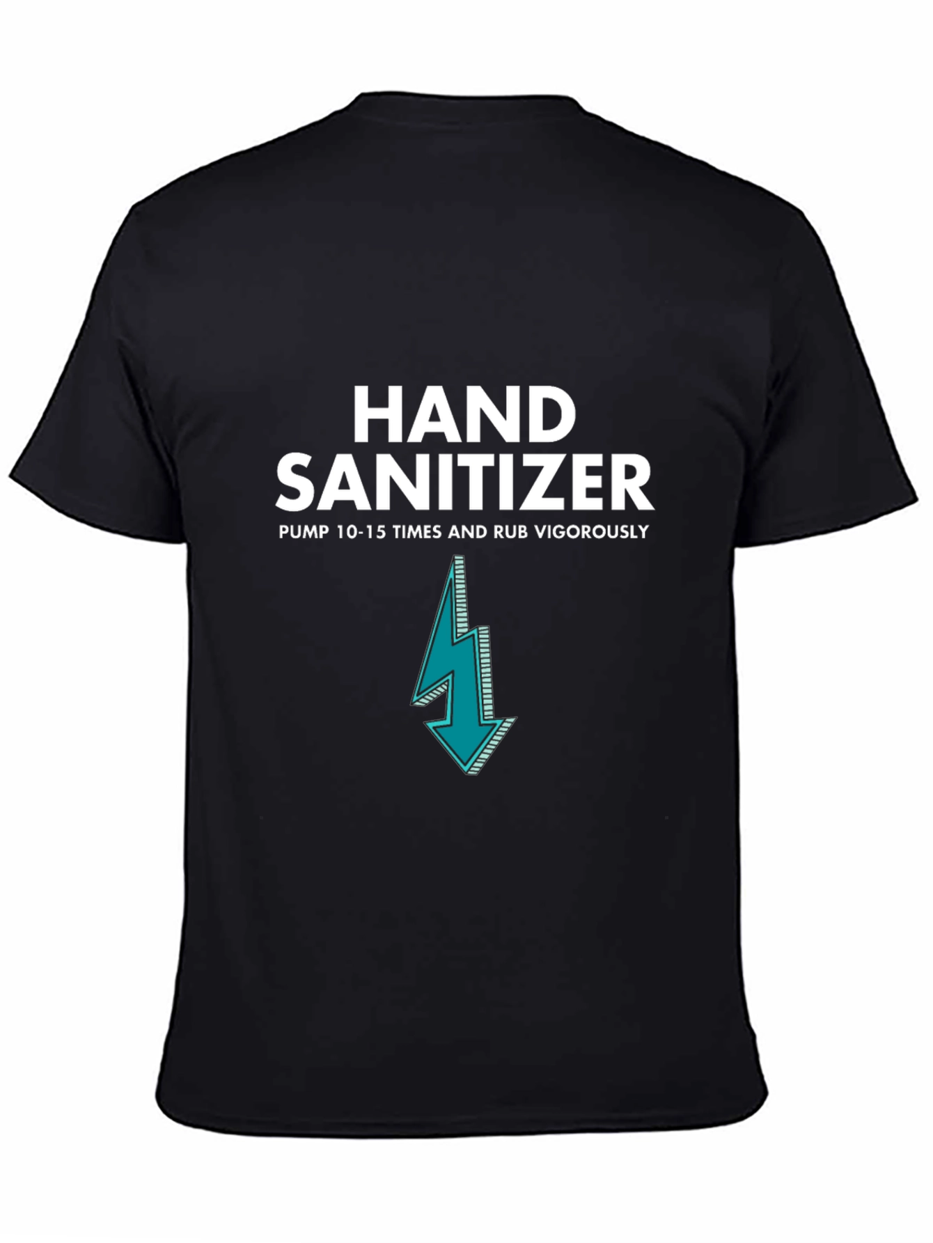 Hand Sanitizer T-Shirt - Funny Novelty Graphic Tee