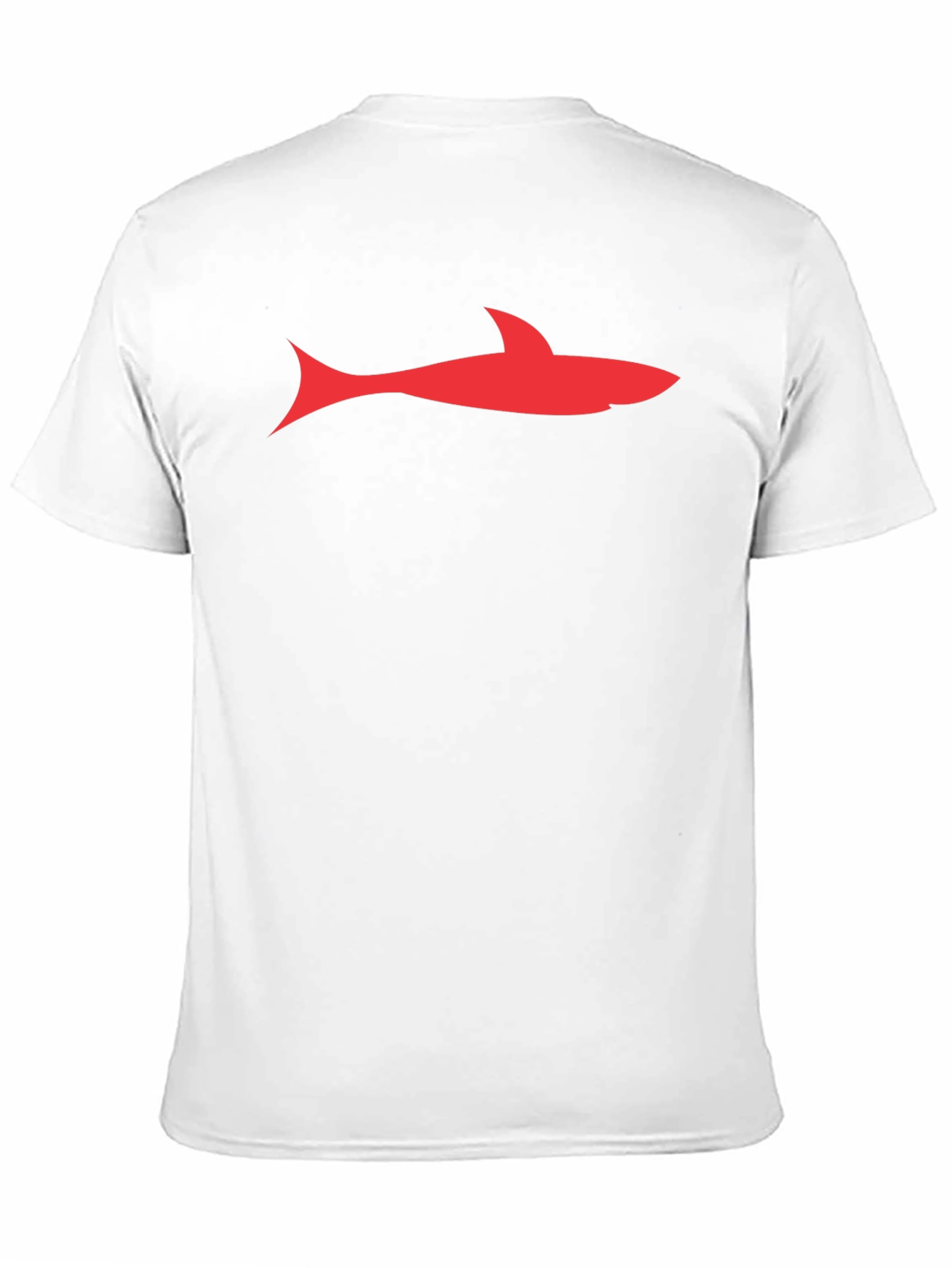 Shark Graphic Tee - Stylish Black Cotton T-Shirt