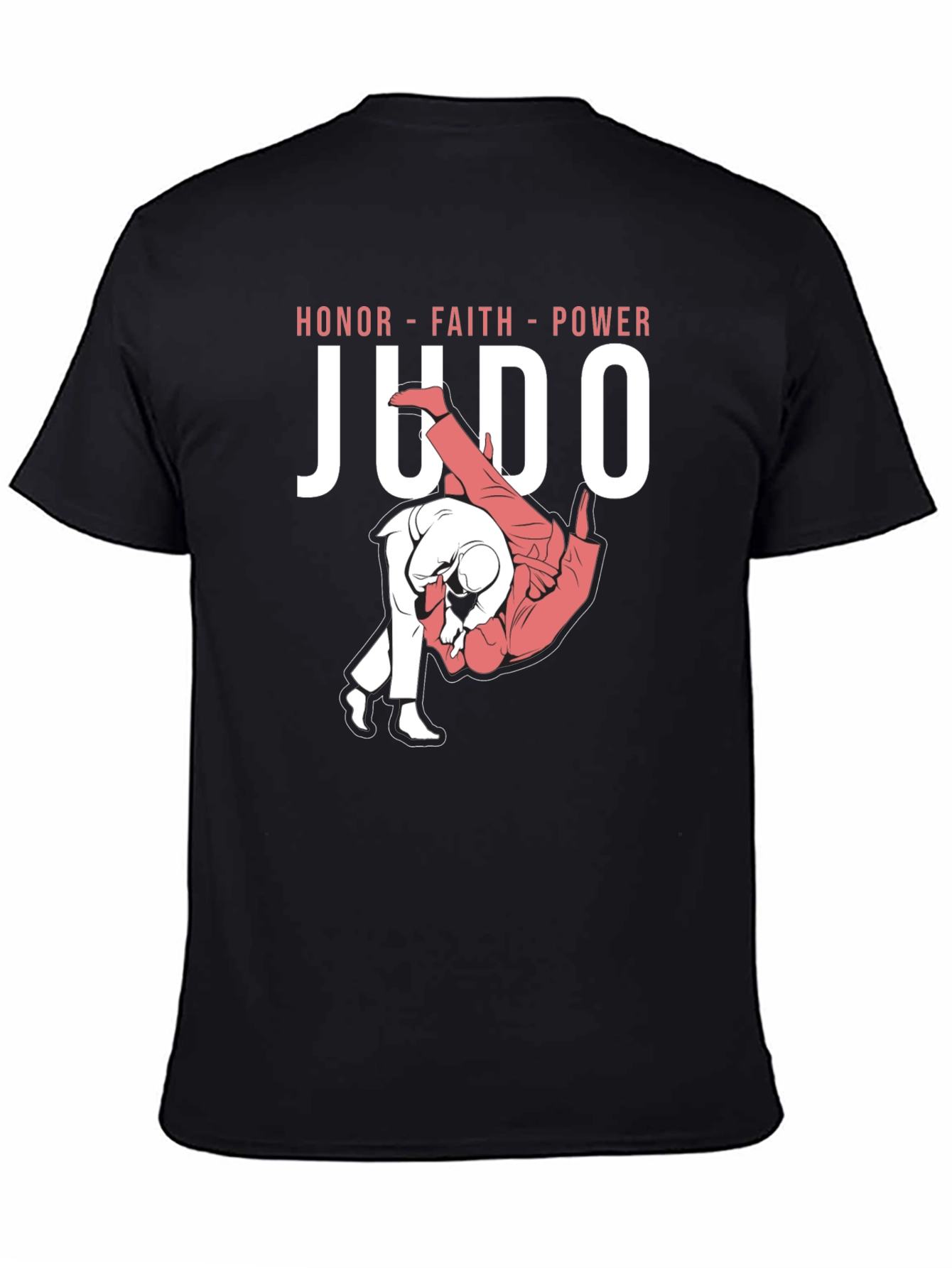 Judo Honor Faith Power T-Shirt Martial Arts Tee