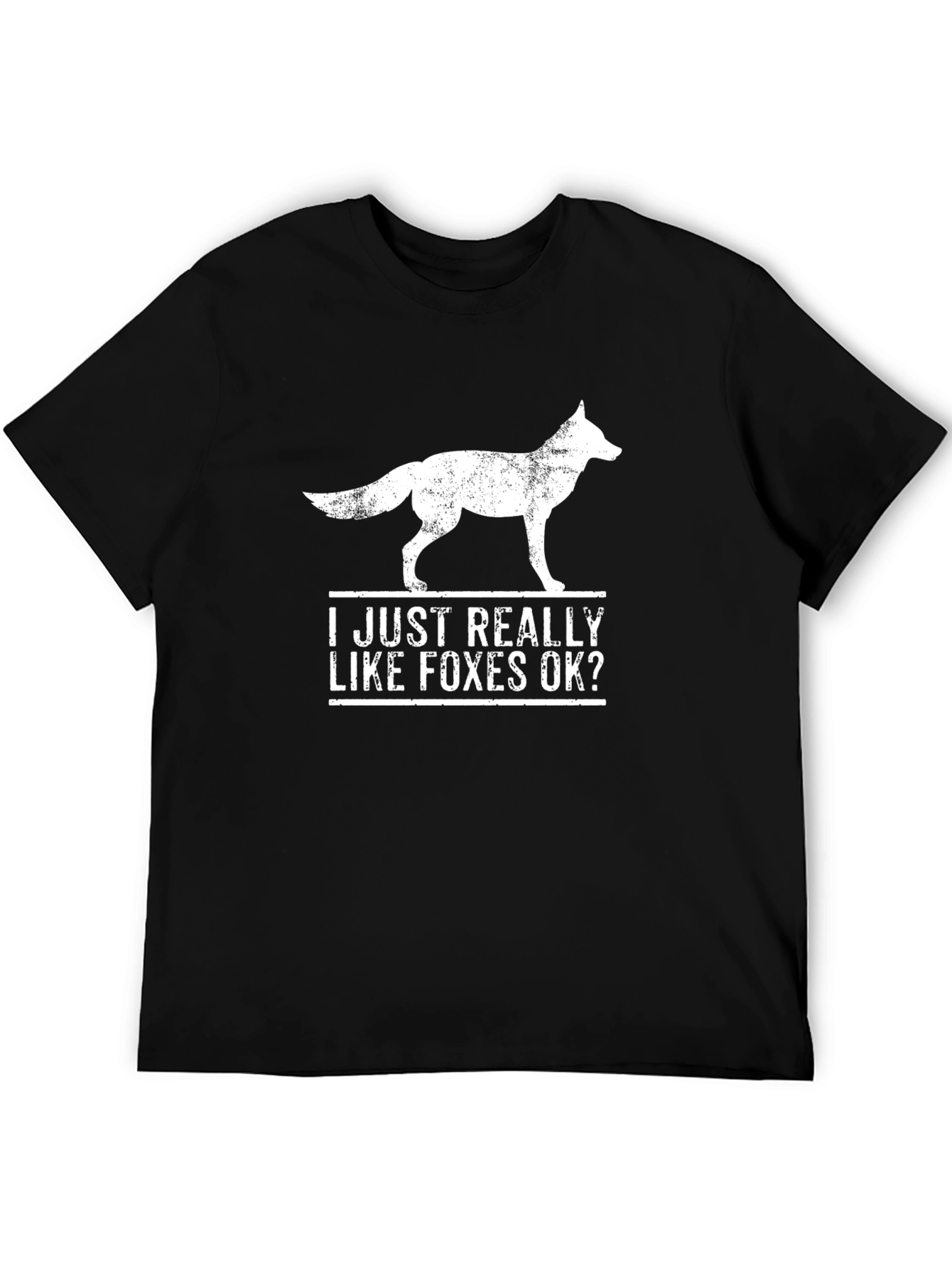 I Just Really Like Foxes OK? T-Shirt