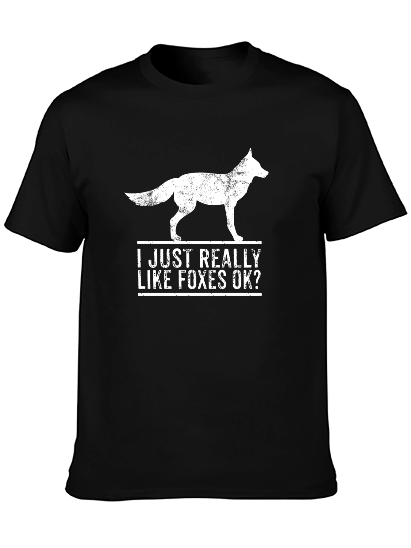 I Just Really Like Foxes OK? T-Shirt