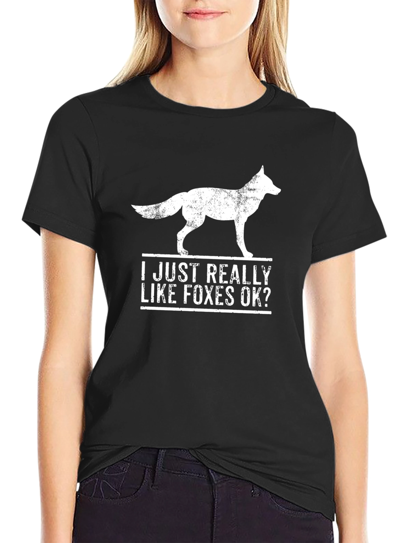 I Just Really Like Foxes OK? T-Shirt
