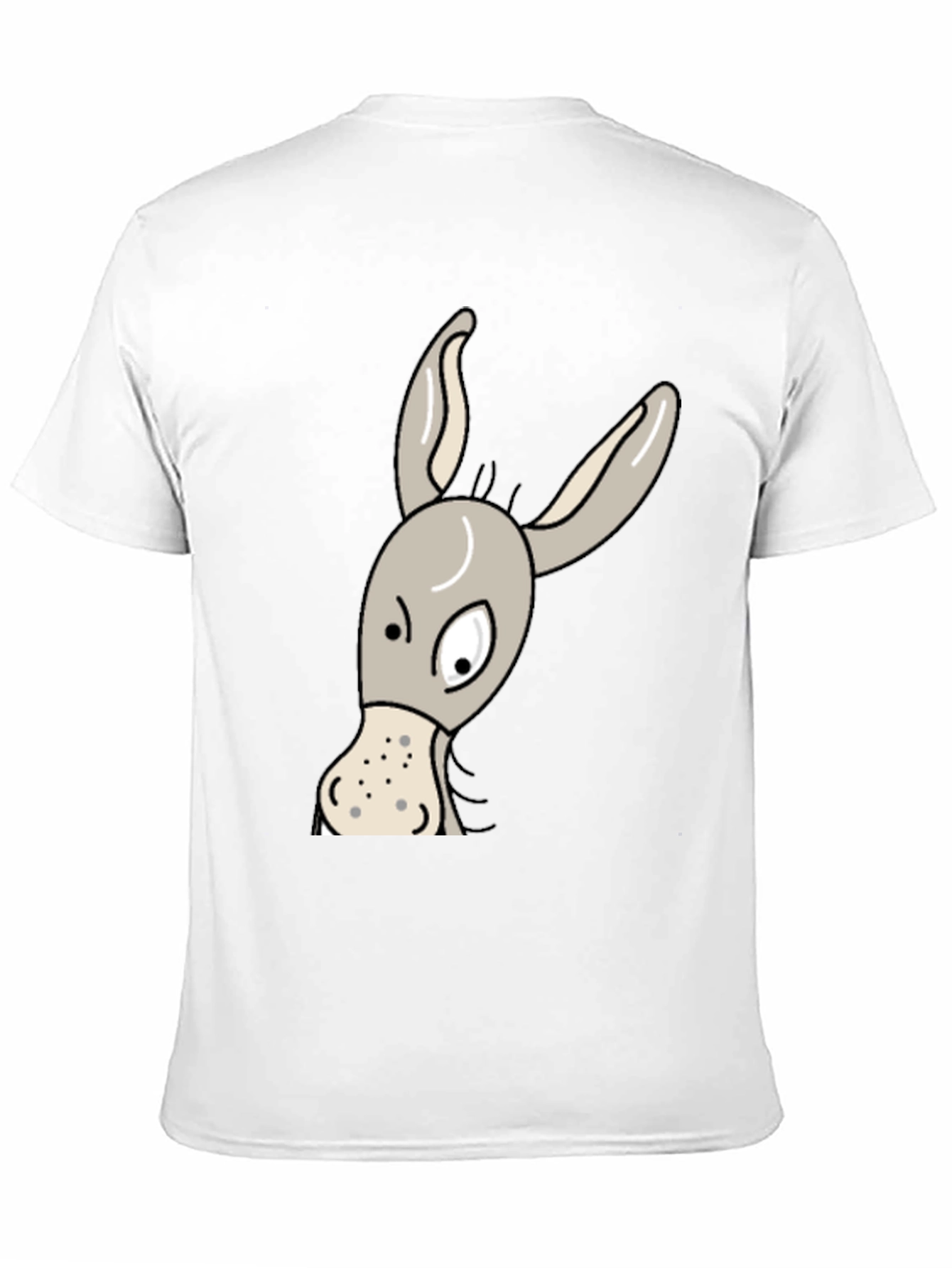 Funny Donkey Graphic T-Shirt - Mens Black Tee