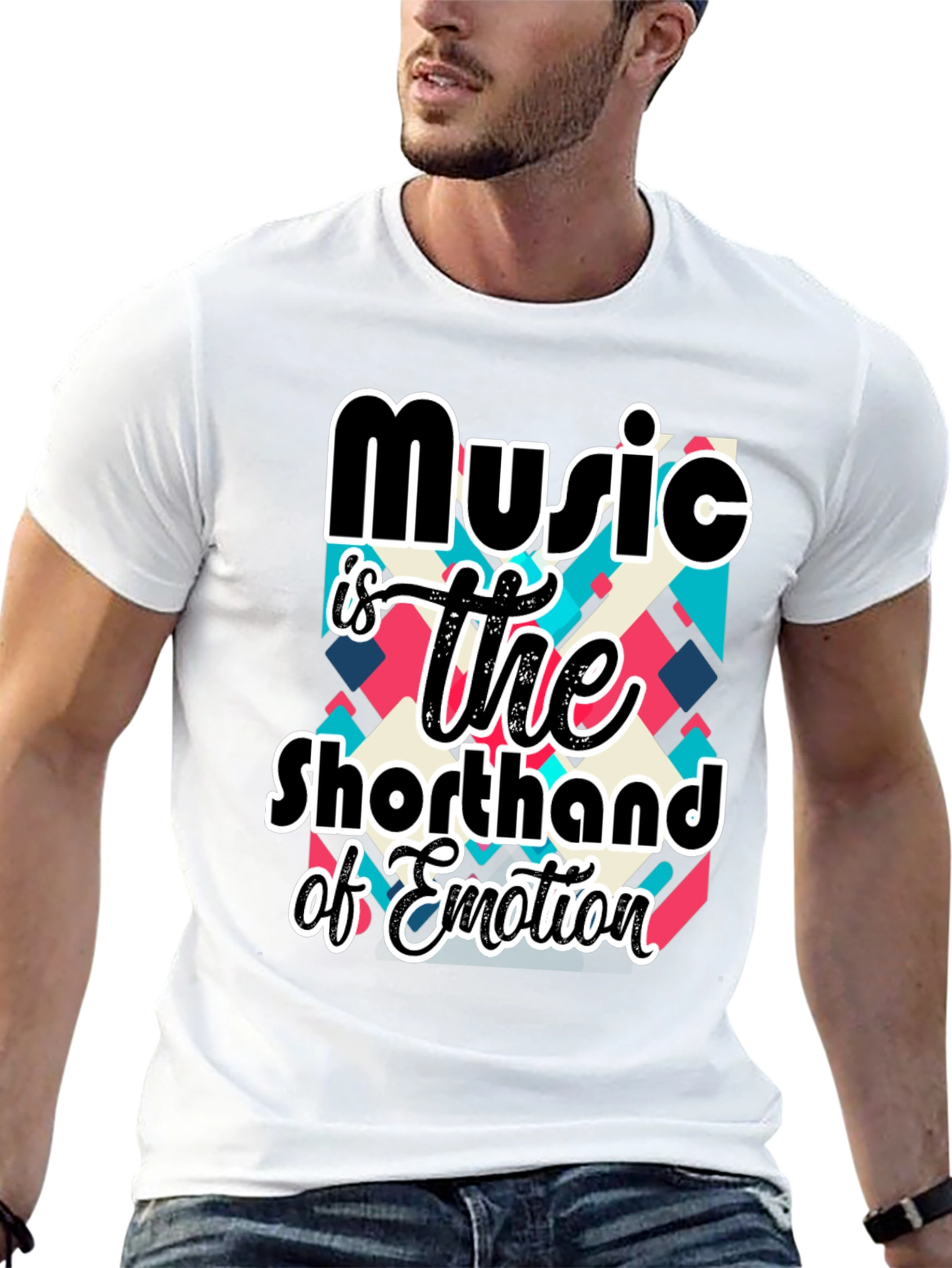 Music is Emotion Graphic T-Shirt