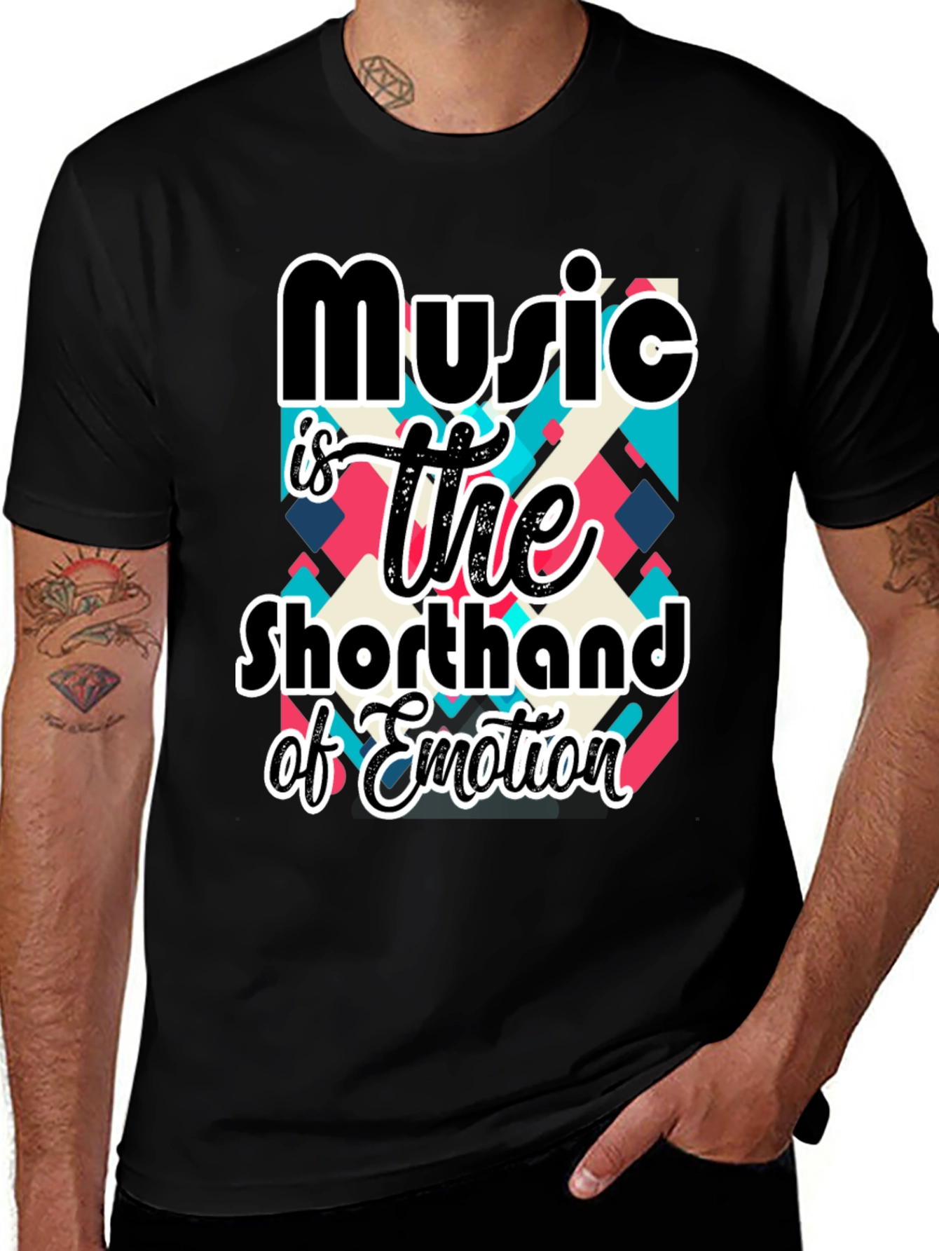 Music is Emotion Graphic T-Shirt