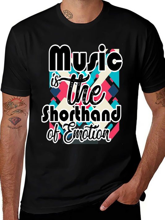 Music is Emotion Graphic T-Shirt
