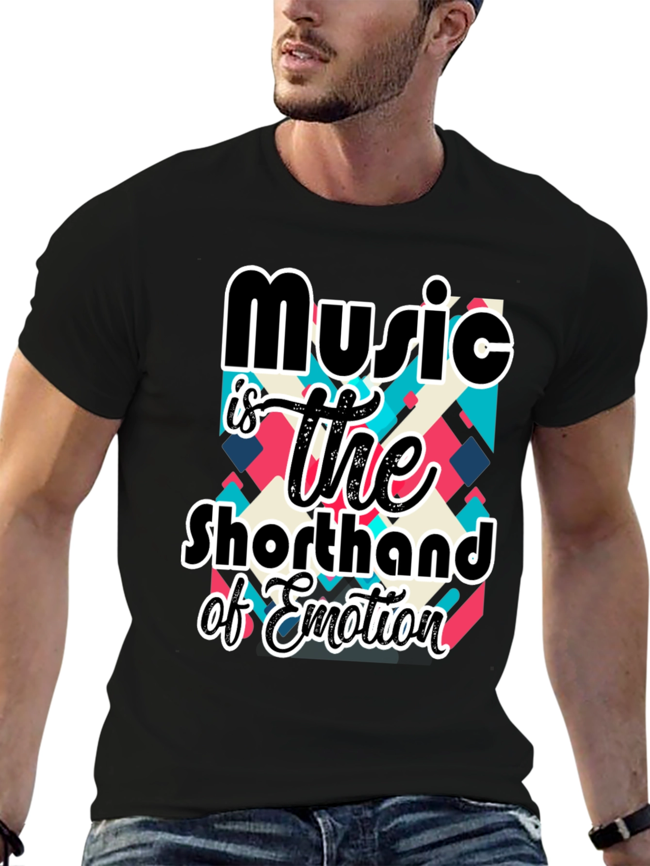 Music is Emotion Graphic T-Shirt