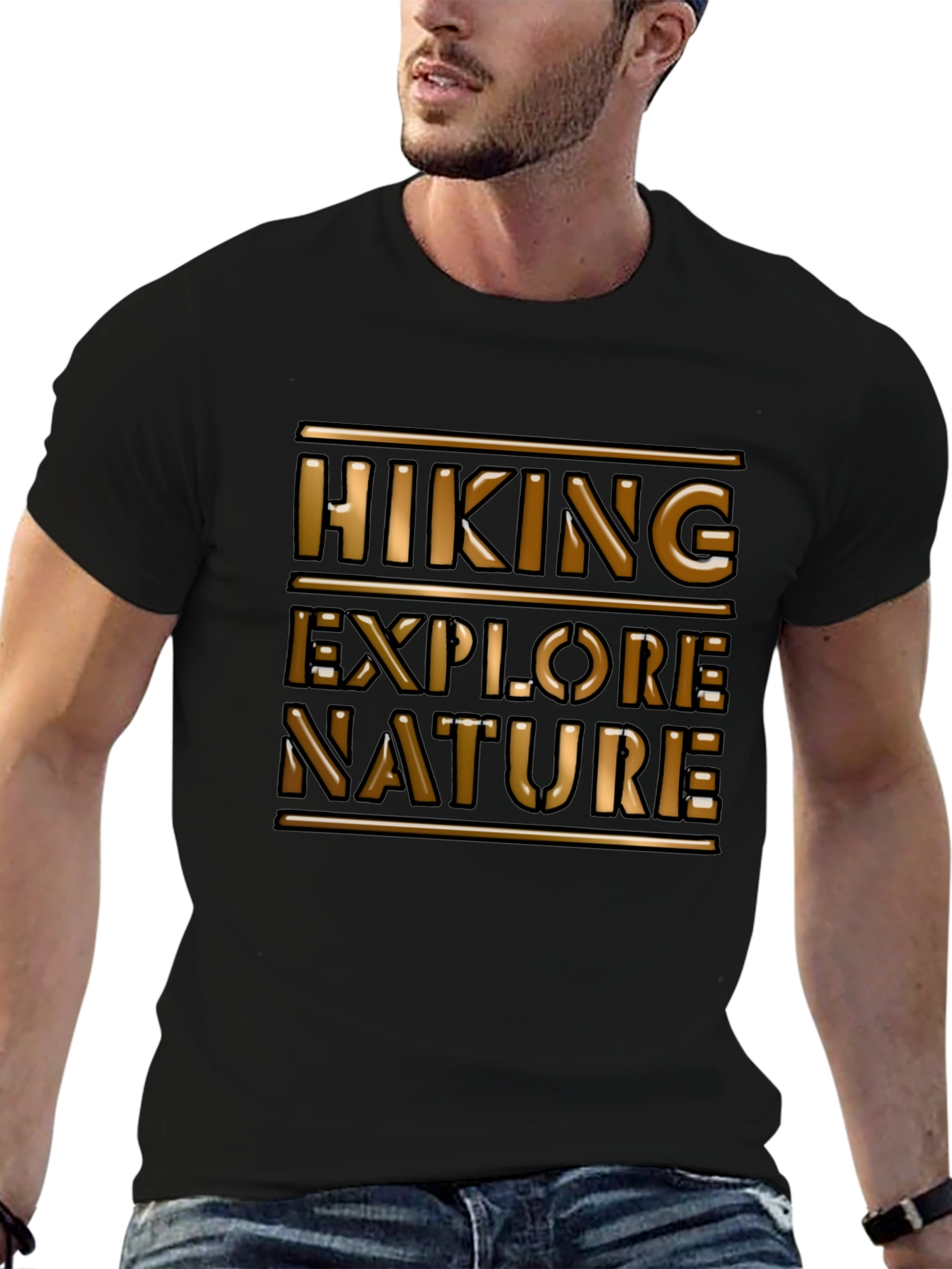 Hiking Explore Nature Graphic Tee - Adventure Awaits!