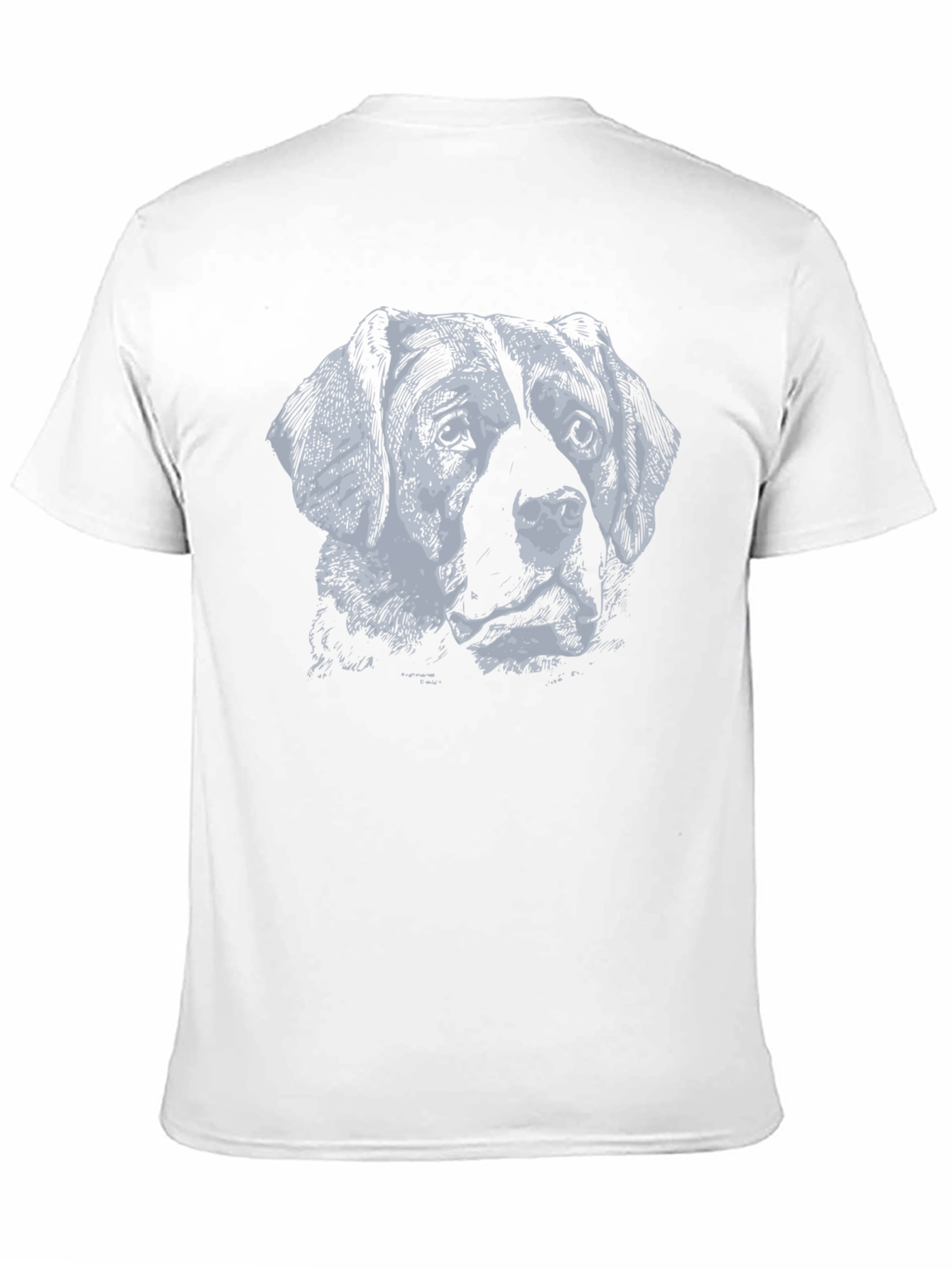 Mens Graphic Print Crew Neck T-Shirt