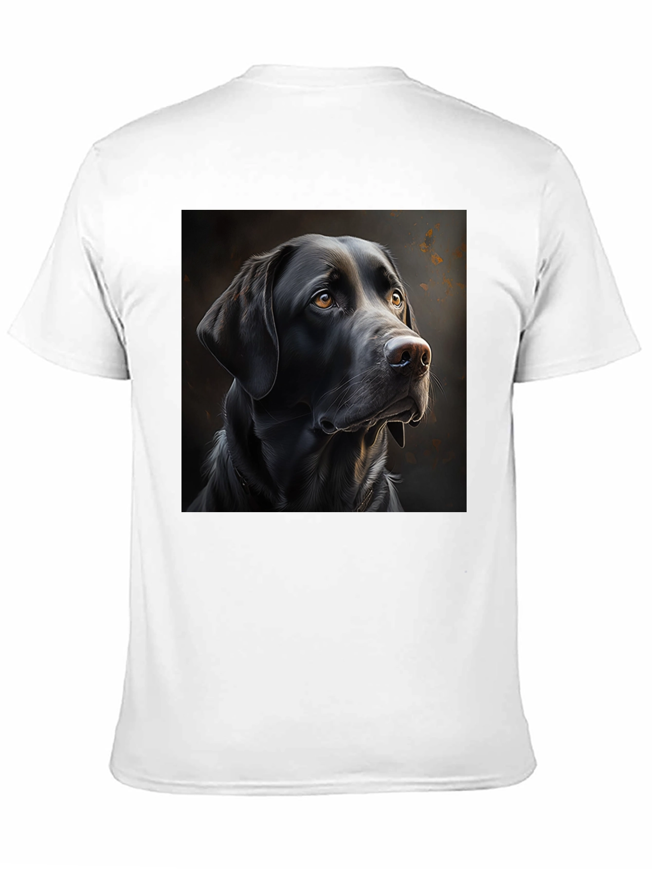 Black Lab Portrait T-Shirt