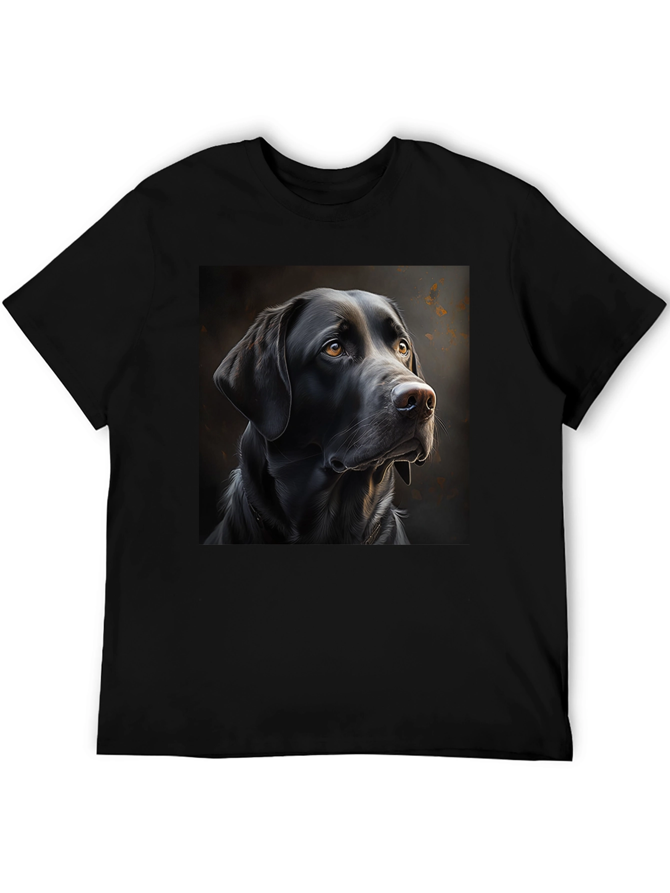 Black Lab Portrait T-Shirt