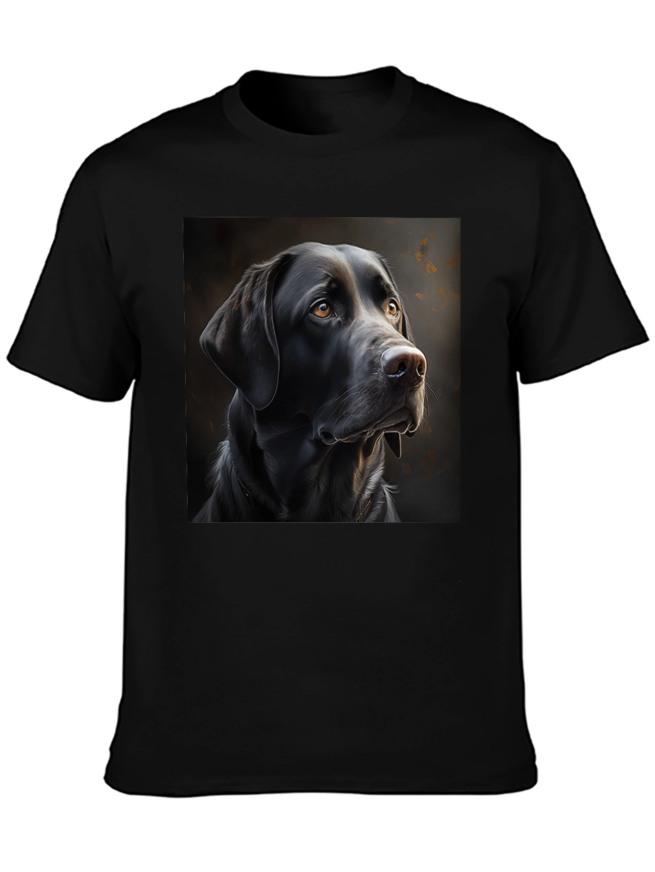 Black Lab Portrait T-Shirt