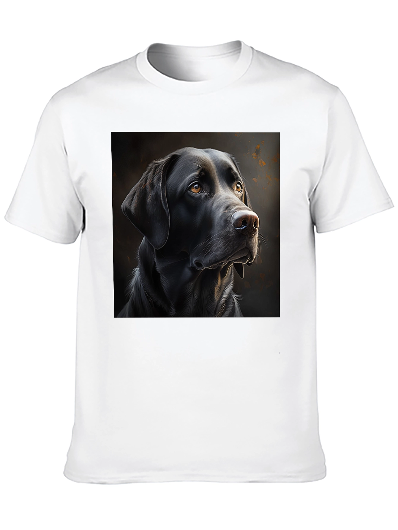 Black Lab Portrait T-Shirt