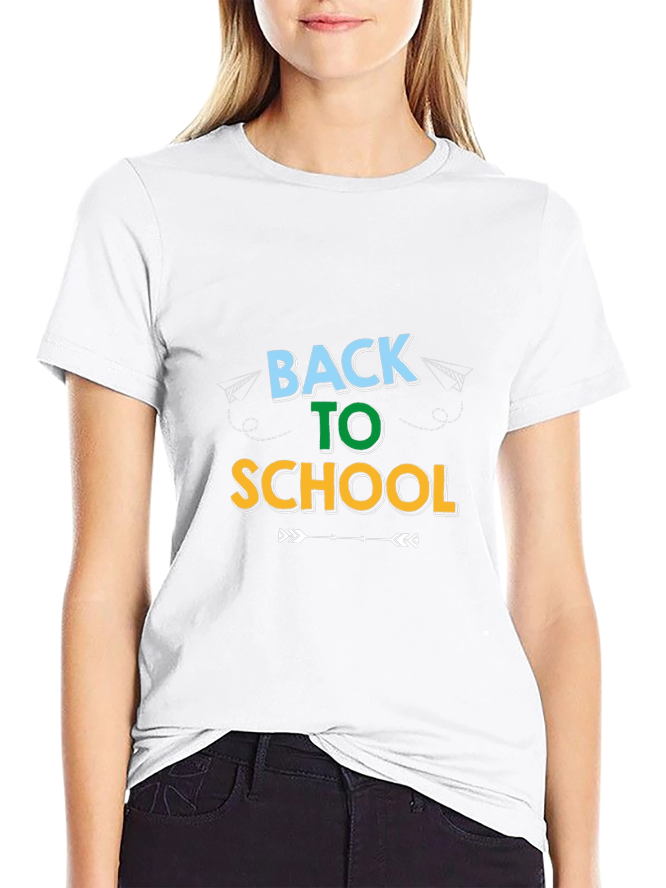Back to School Graphic Tee - Black T-Shirt
