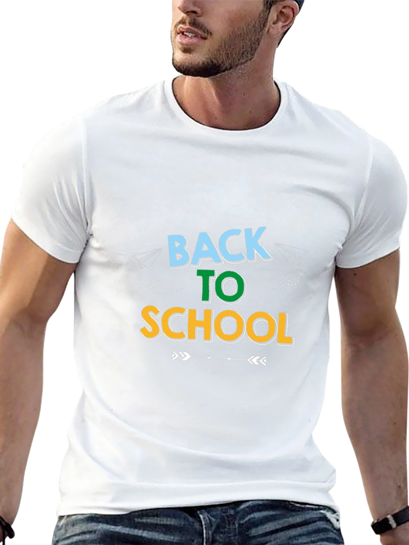 Back to School Graphic Tee - Black T-Shirt