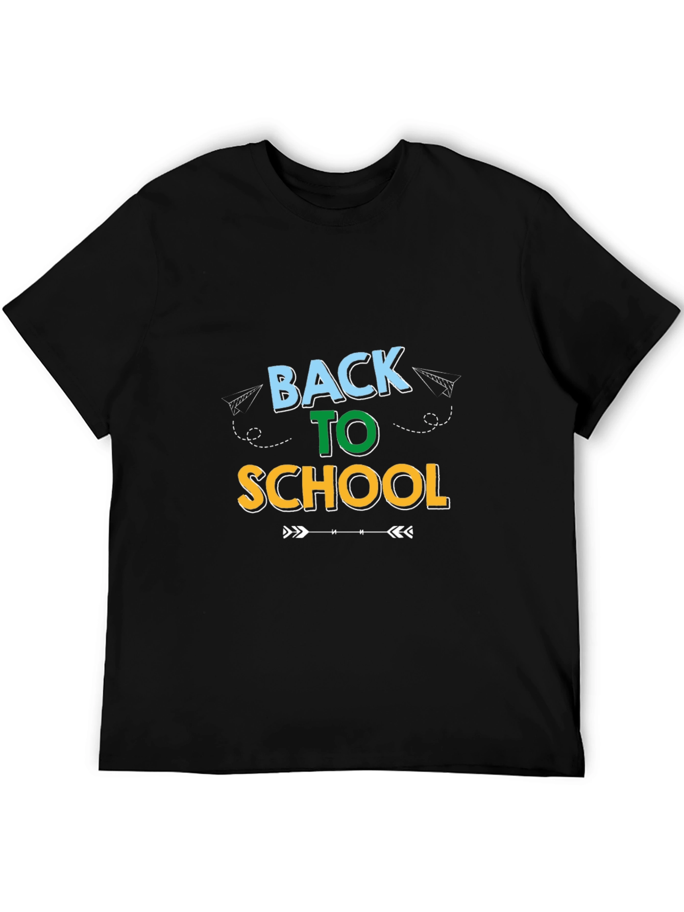 Back to School Graphic Tee - Black T-Shirt