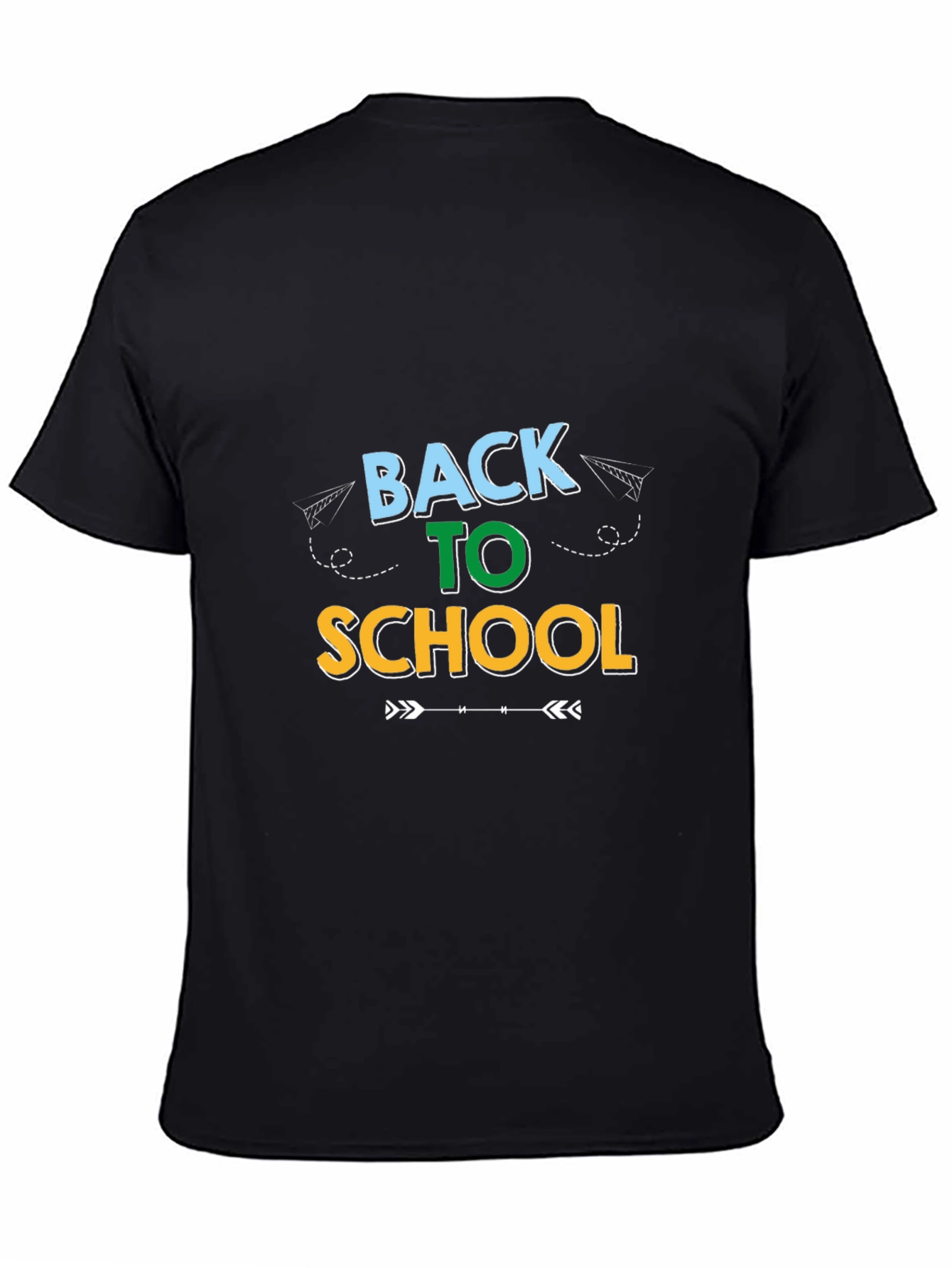 Back to School Graphic Tee - Black T-Shirt
