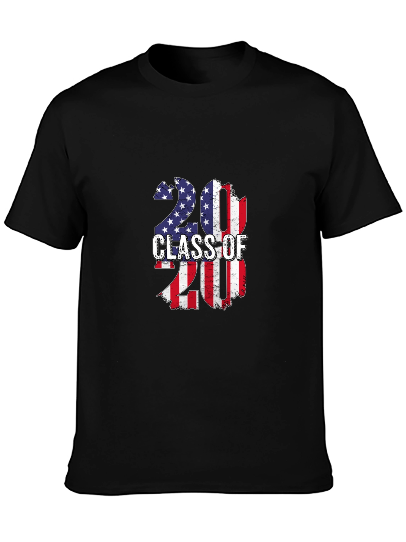 Patriotic Class of 2020 Graphic T-Shirt
