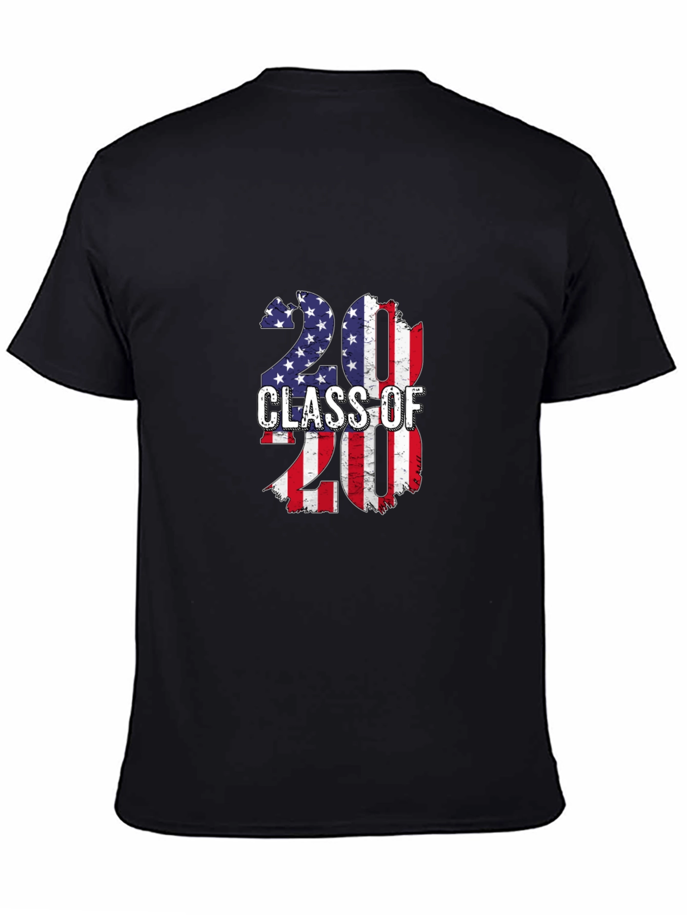 Patriotic Class of 2020 Graphic T-Shirt