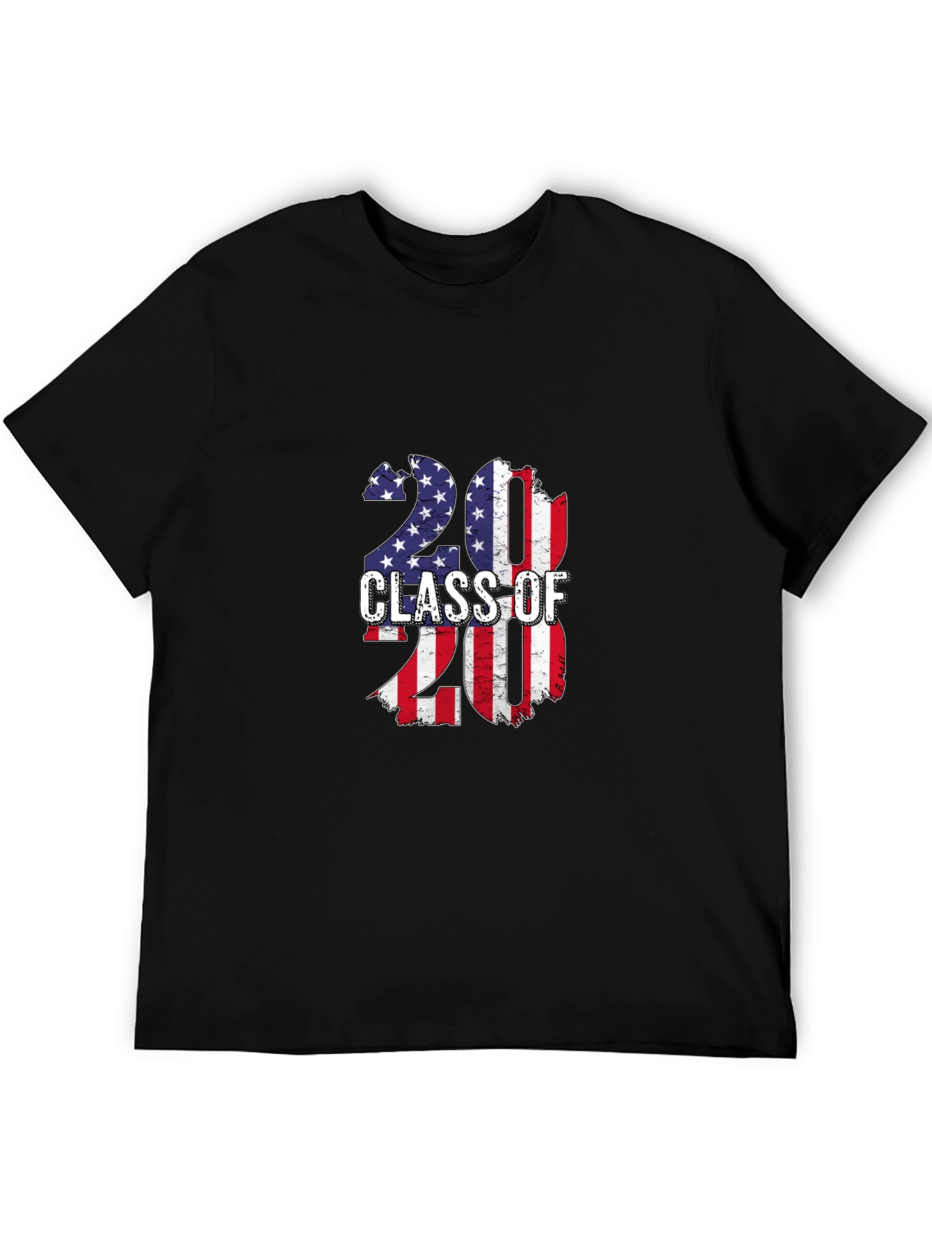 Patriotic Class of 2020 Graphic T-Shirt