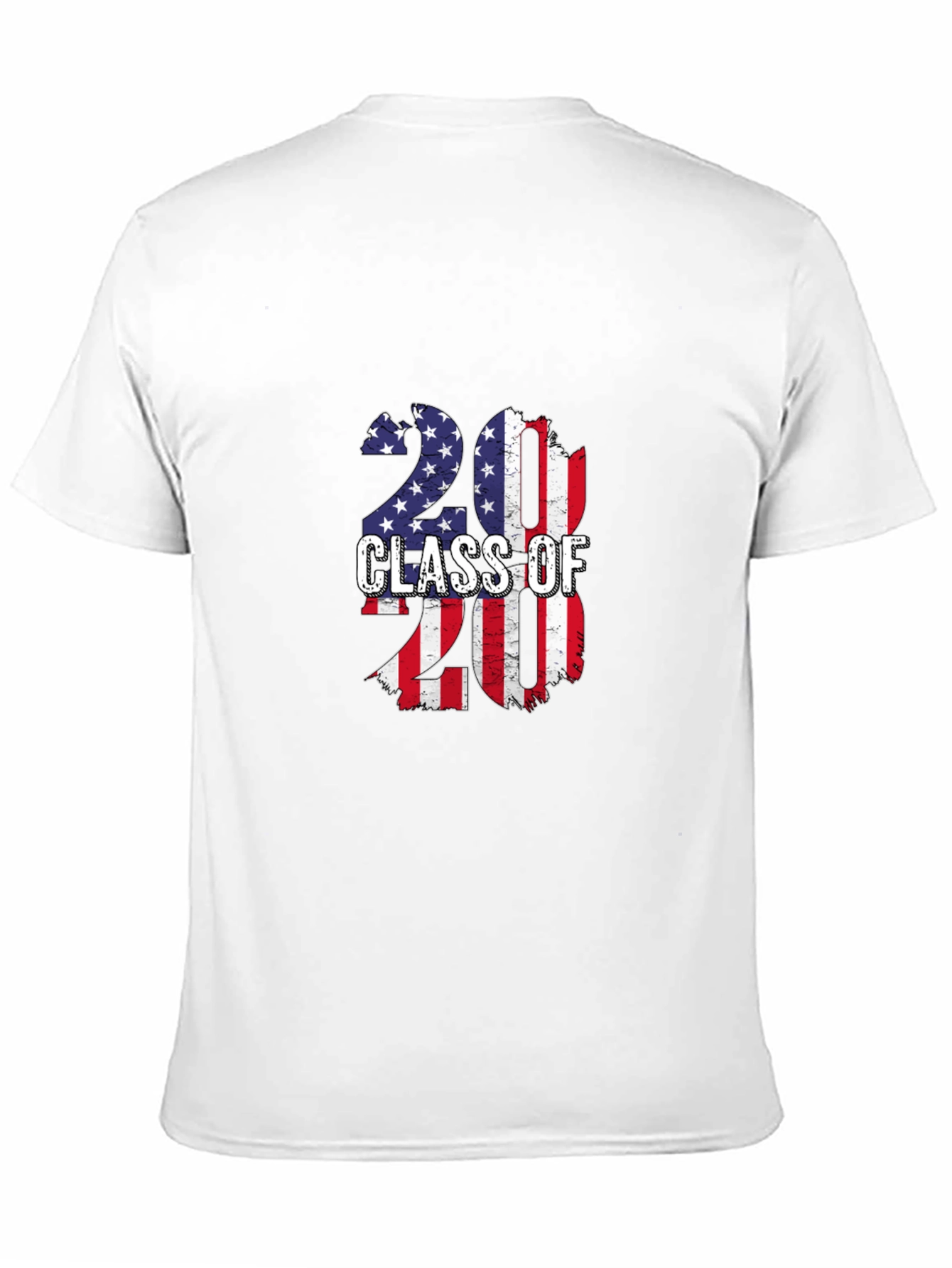 Patriotic Class of 2020 Graphic T-Shirt