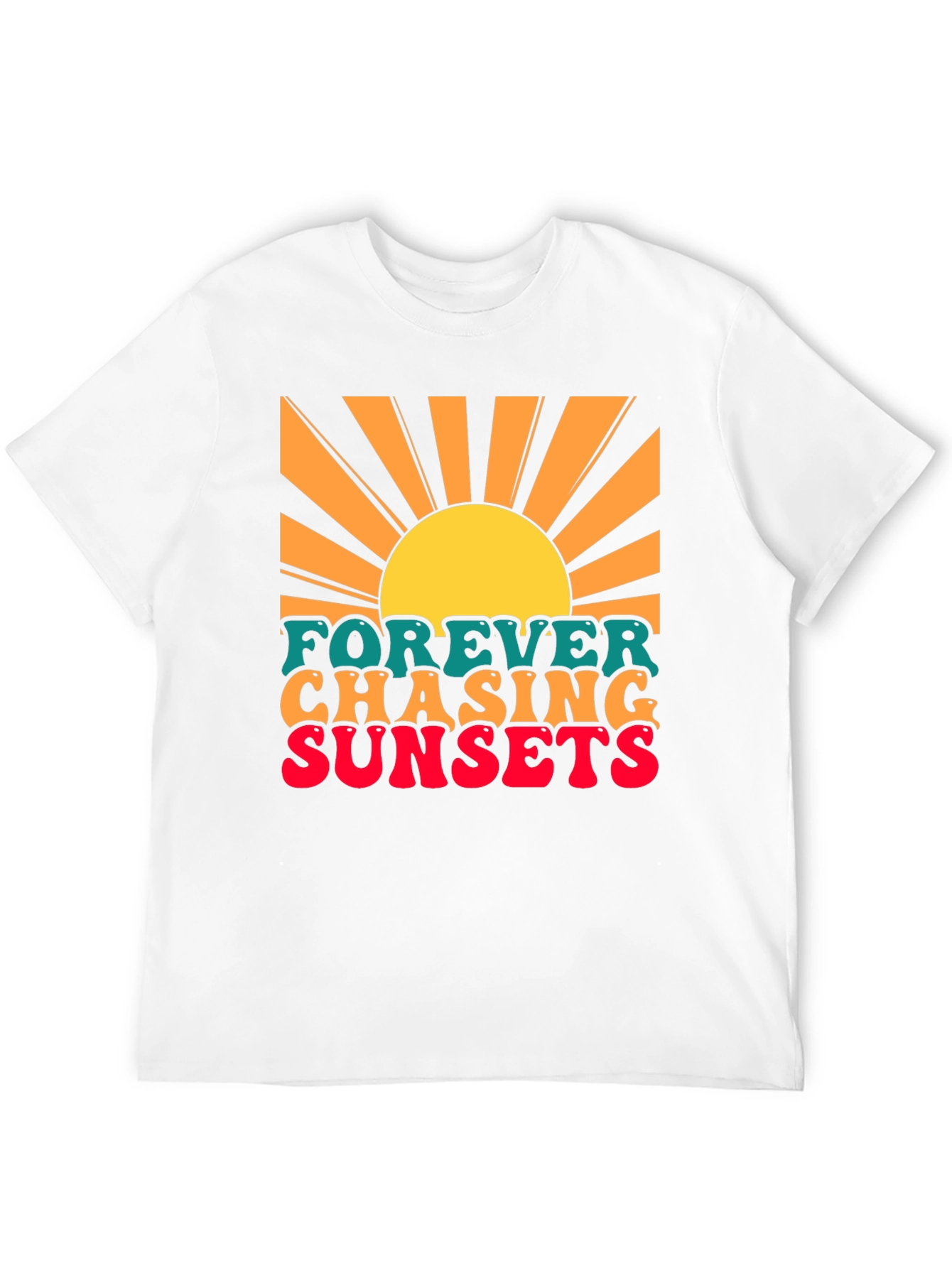 Forever Chasing Sunsets Graphic T-Shirt