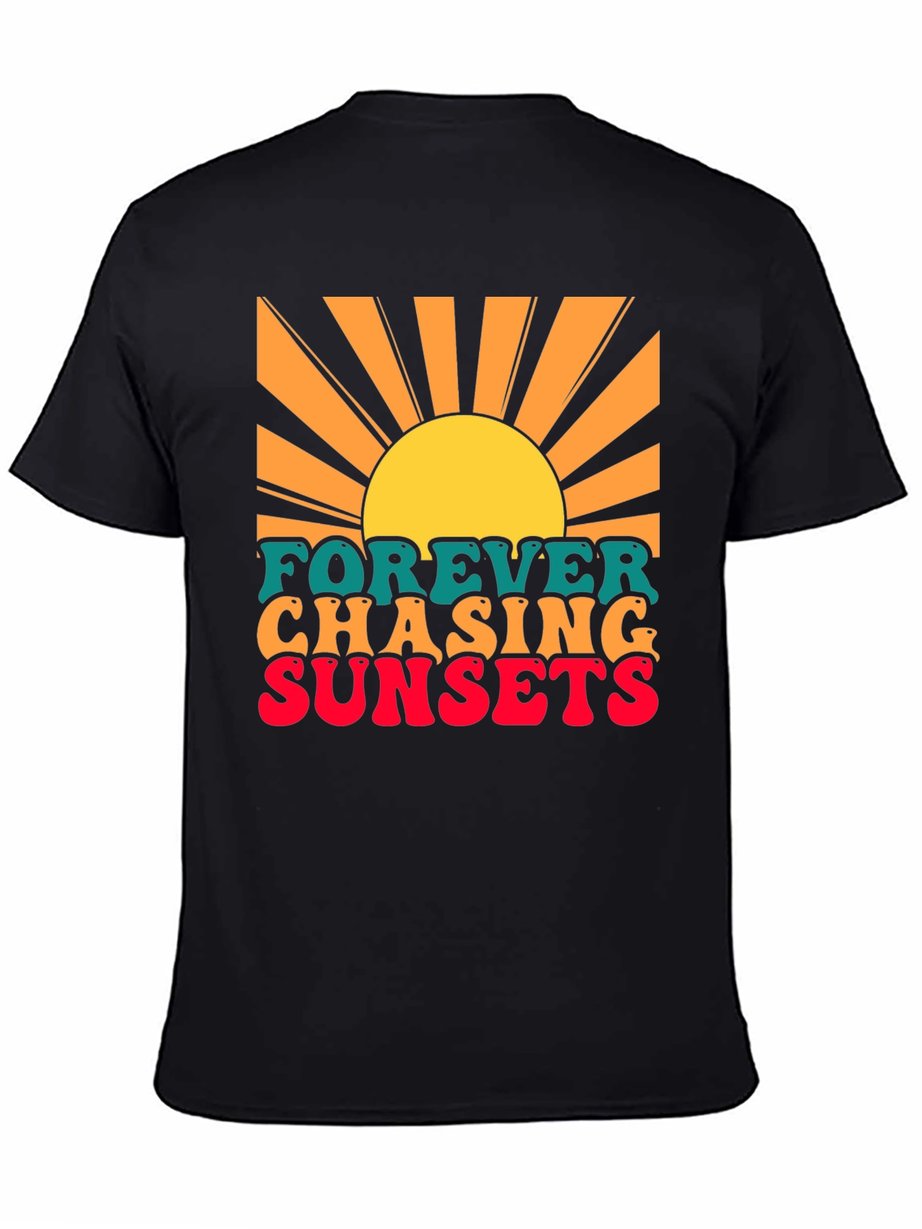 Forever Chasing Sunsets Graphic T-Shirt