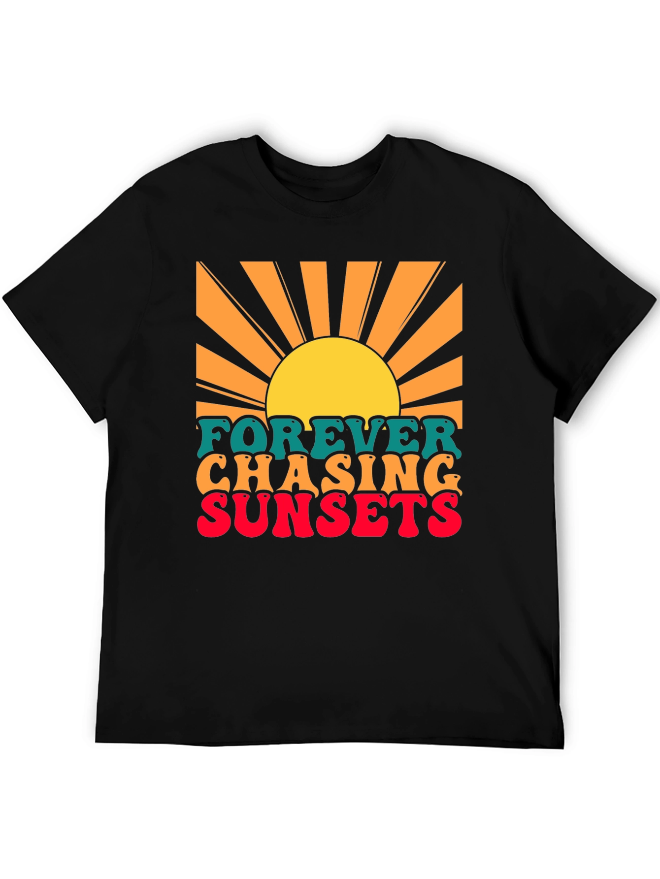 Forever Chasing Sunsets Graphic T-Shirt