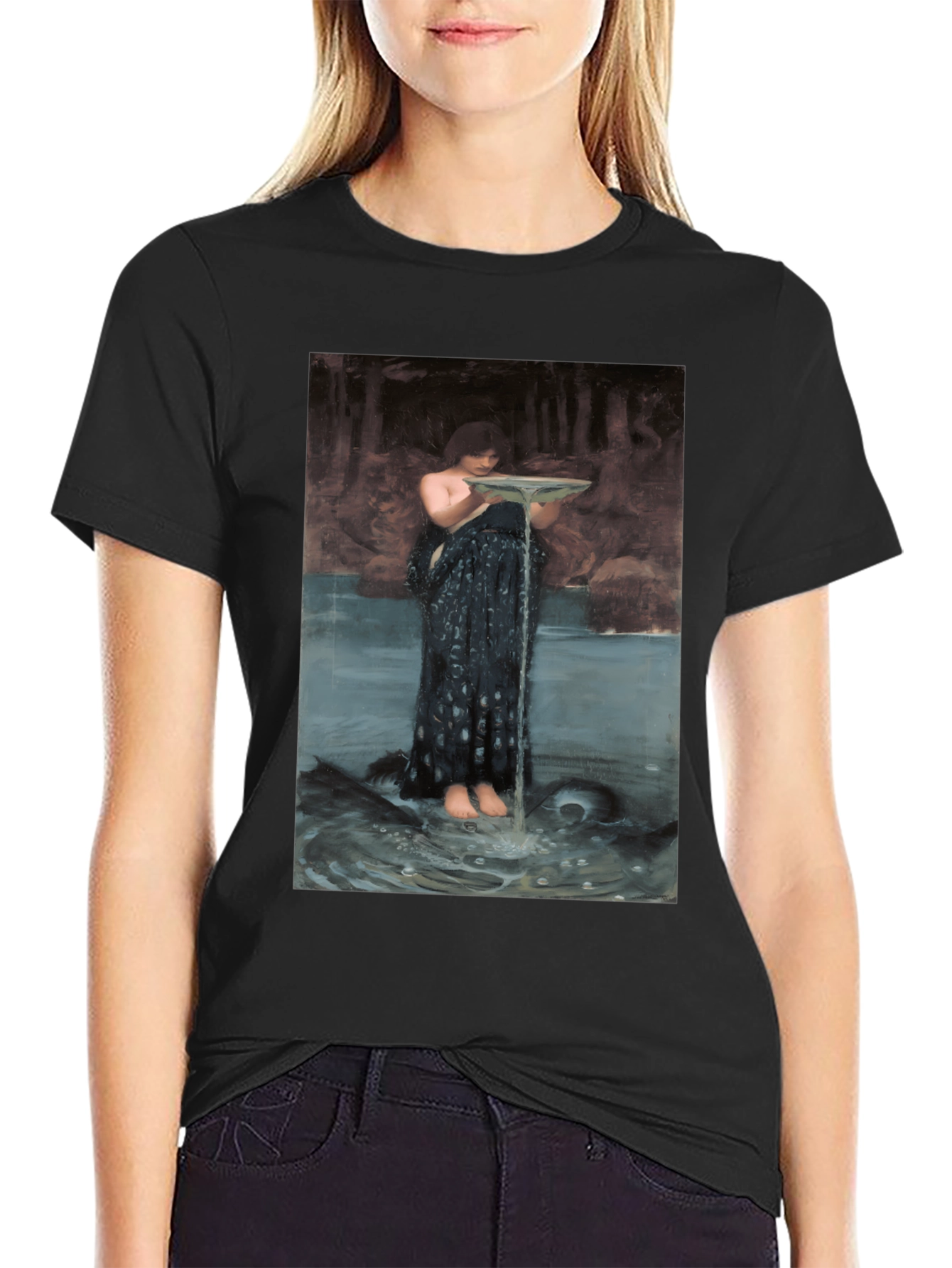 Ophelia John William Waterhouse T-Shirt