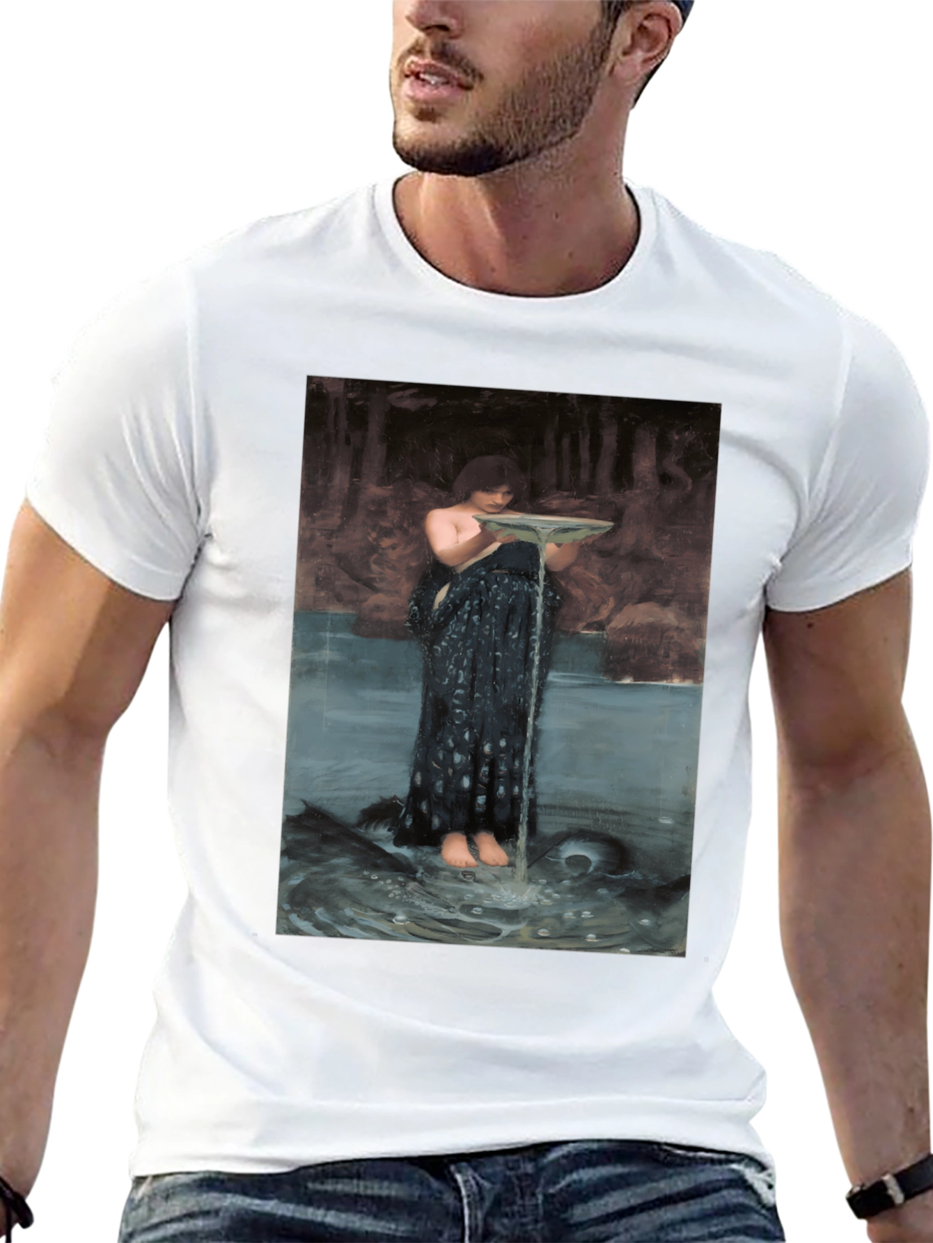 Ophelia John William Waterhouse T-Shirt