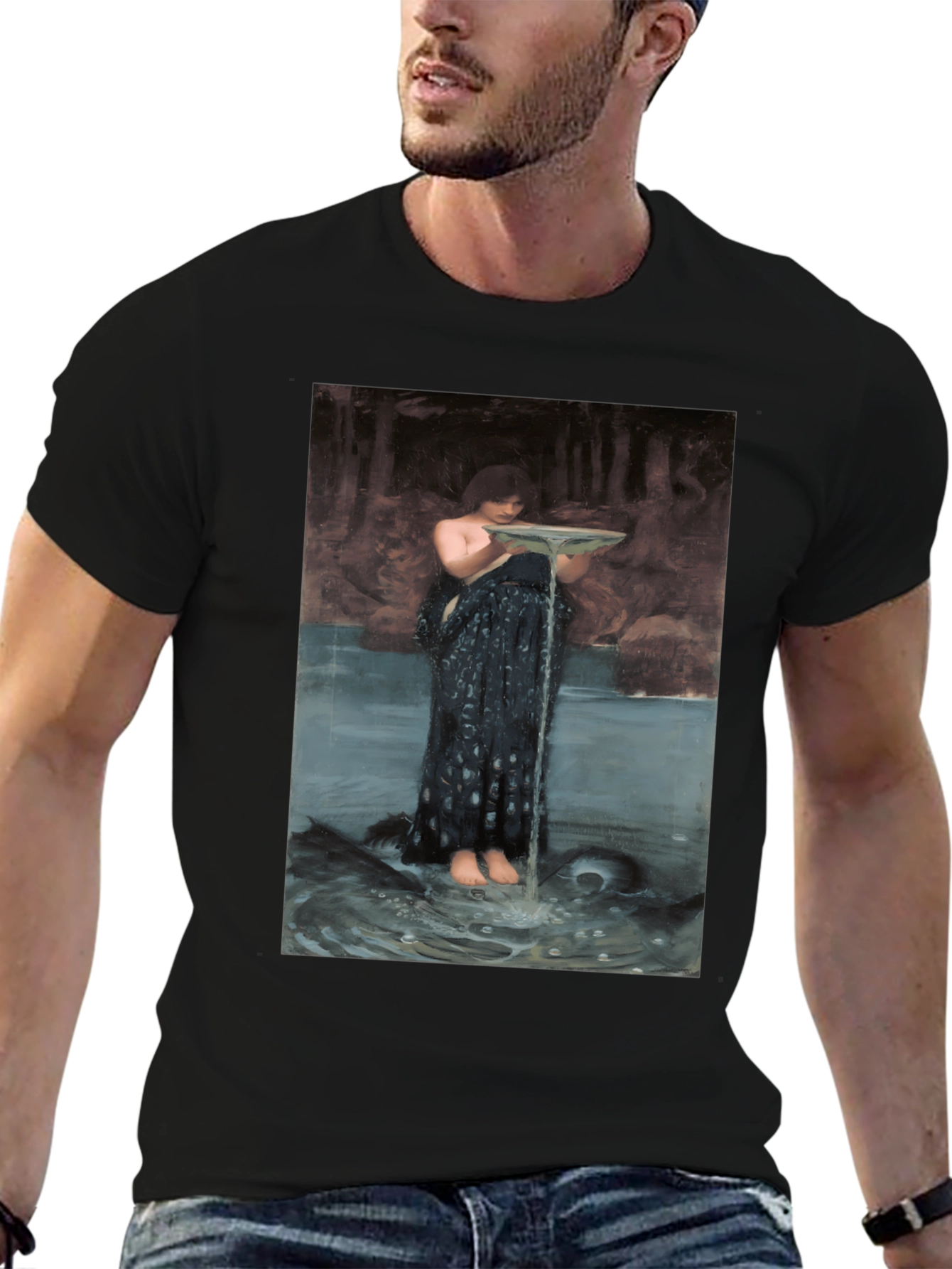 Ophelia John William Waterhouse T-Shirt