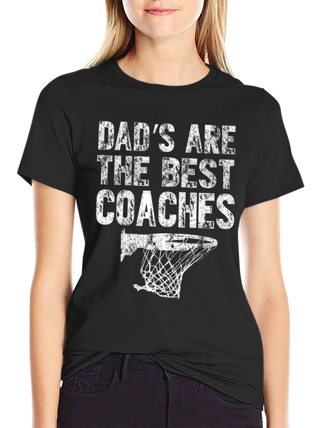 Dads Are the Best Coaches Graphic T-Shirt