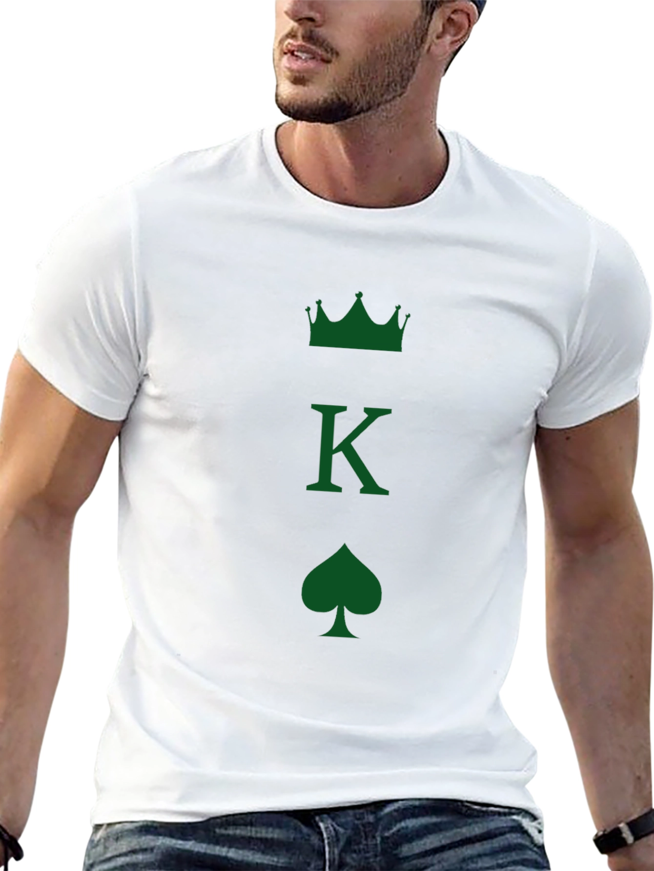 King of Spades Graphic Tee - Black