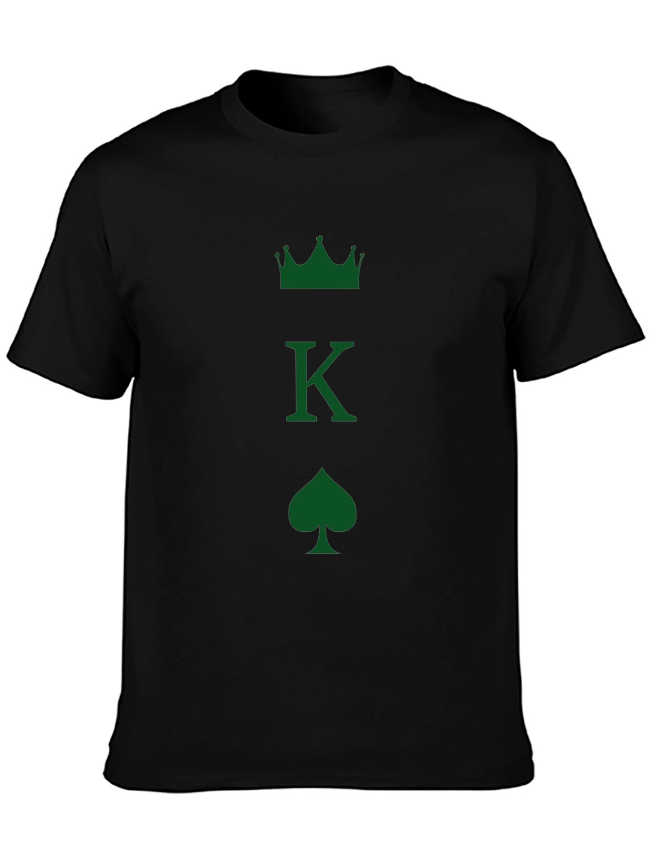 King of Spades Graphic Tee - Black