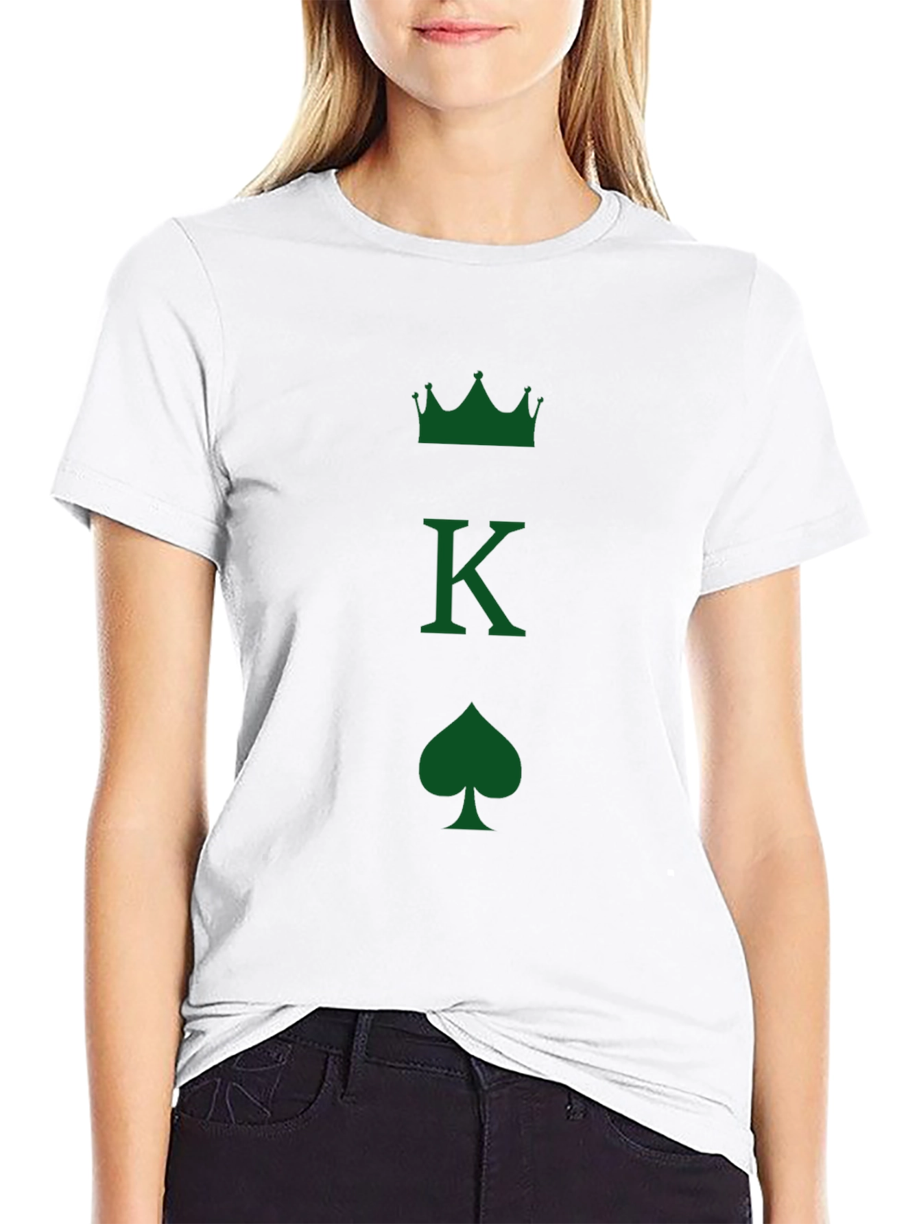 King of Spades Graphic Tee - Black