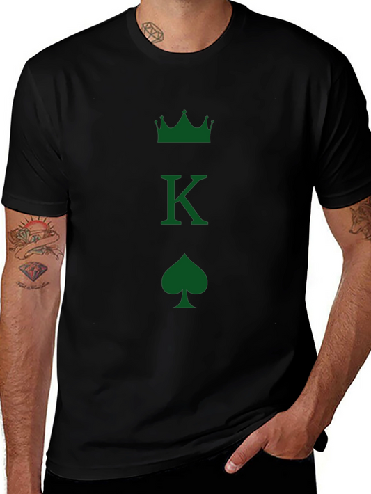 King of Spades Graphic Tee - Black