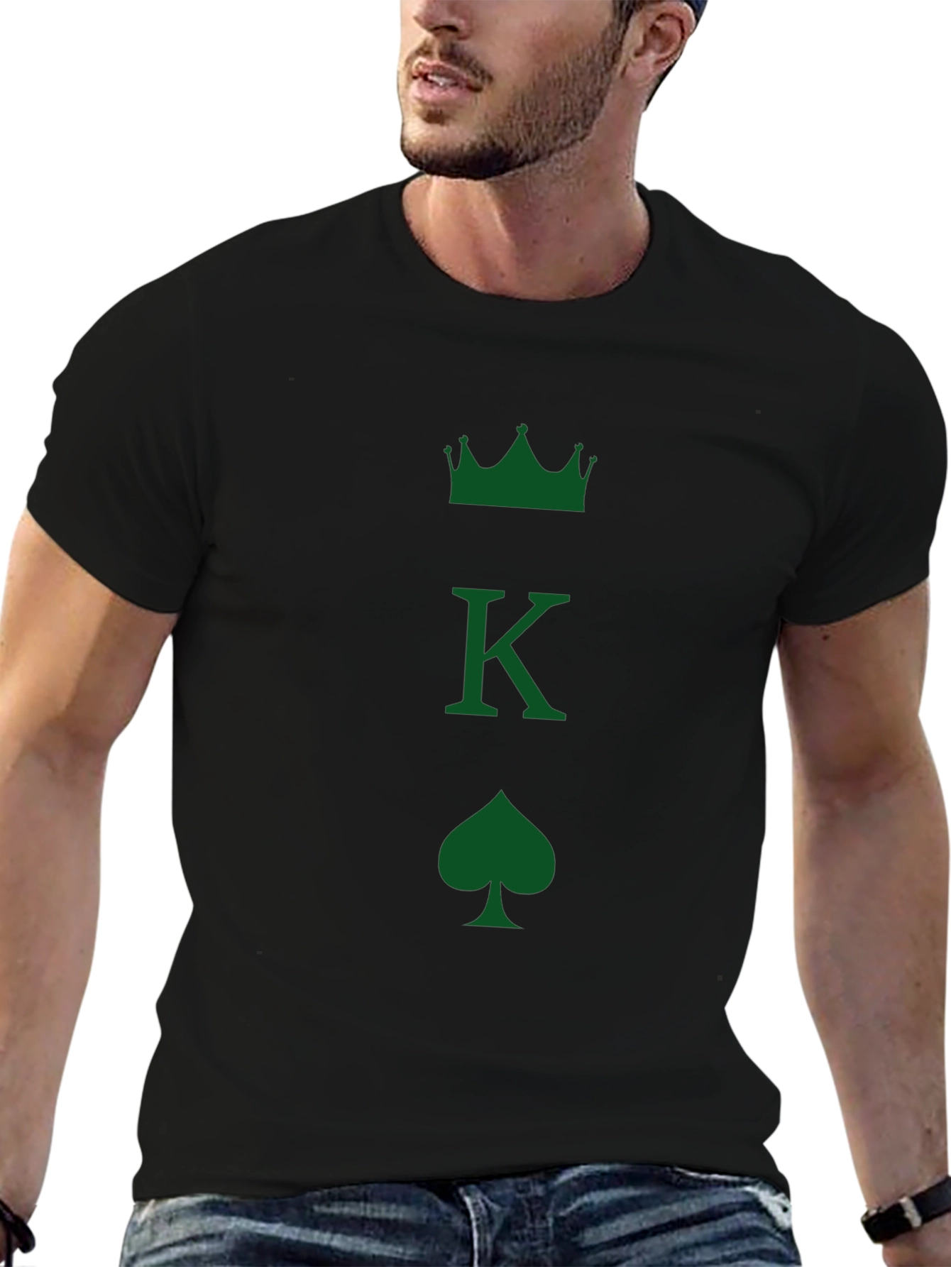 King of Spades Graphic Tee - Black