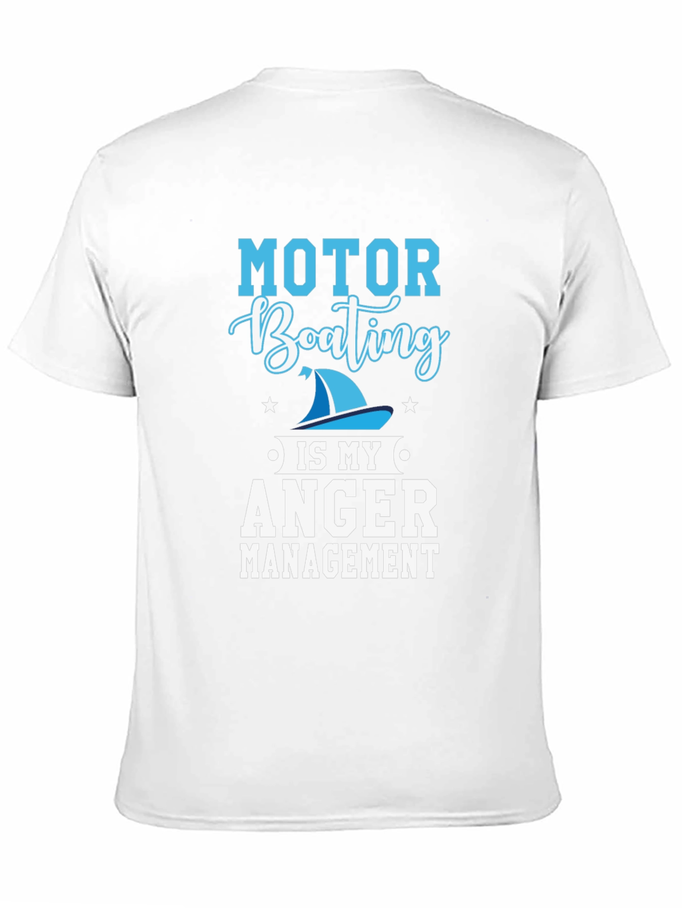 Motor Boating Anger Management Graphic Tee