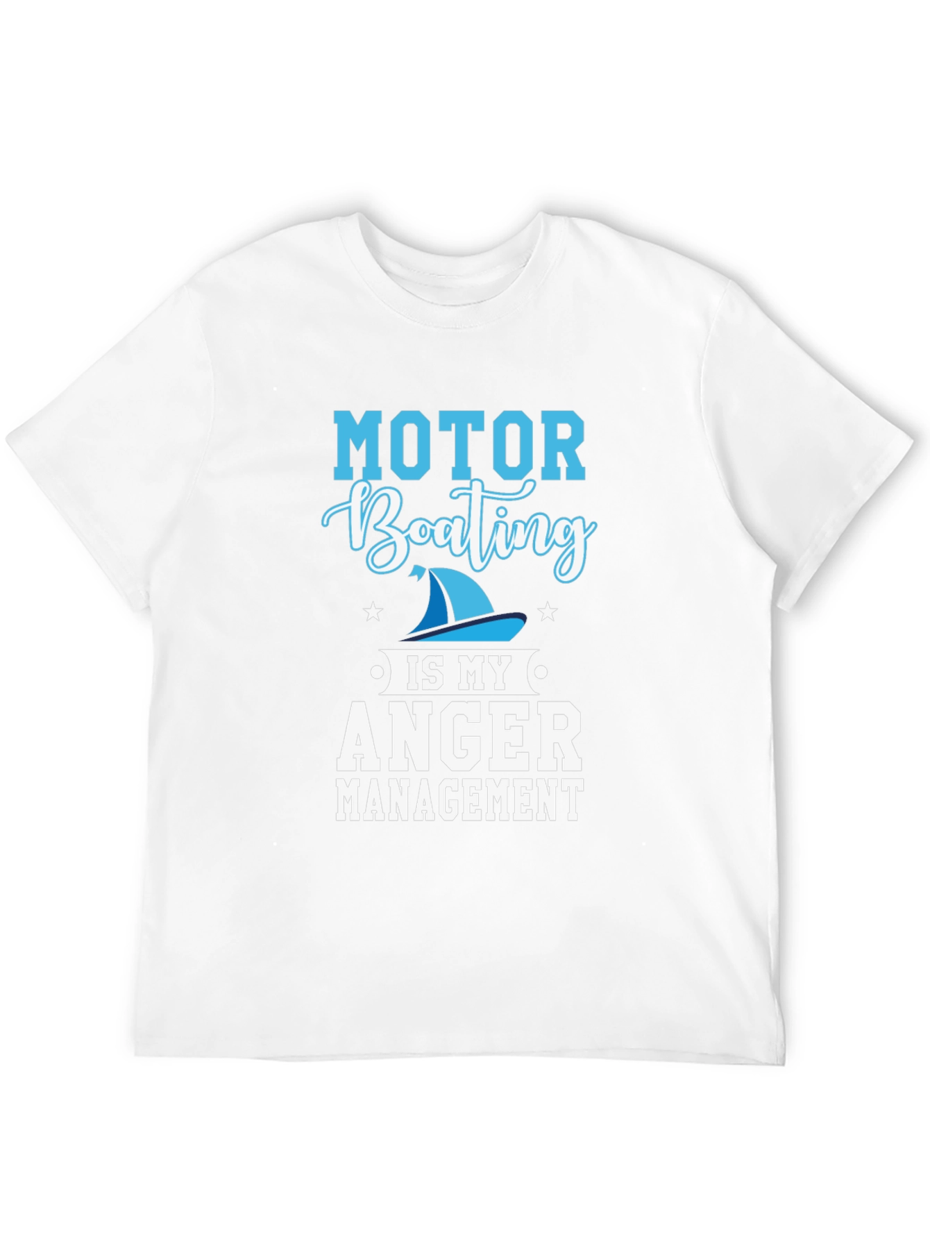 Motor Boating Anger Management Graphic Tee