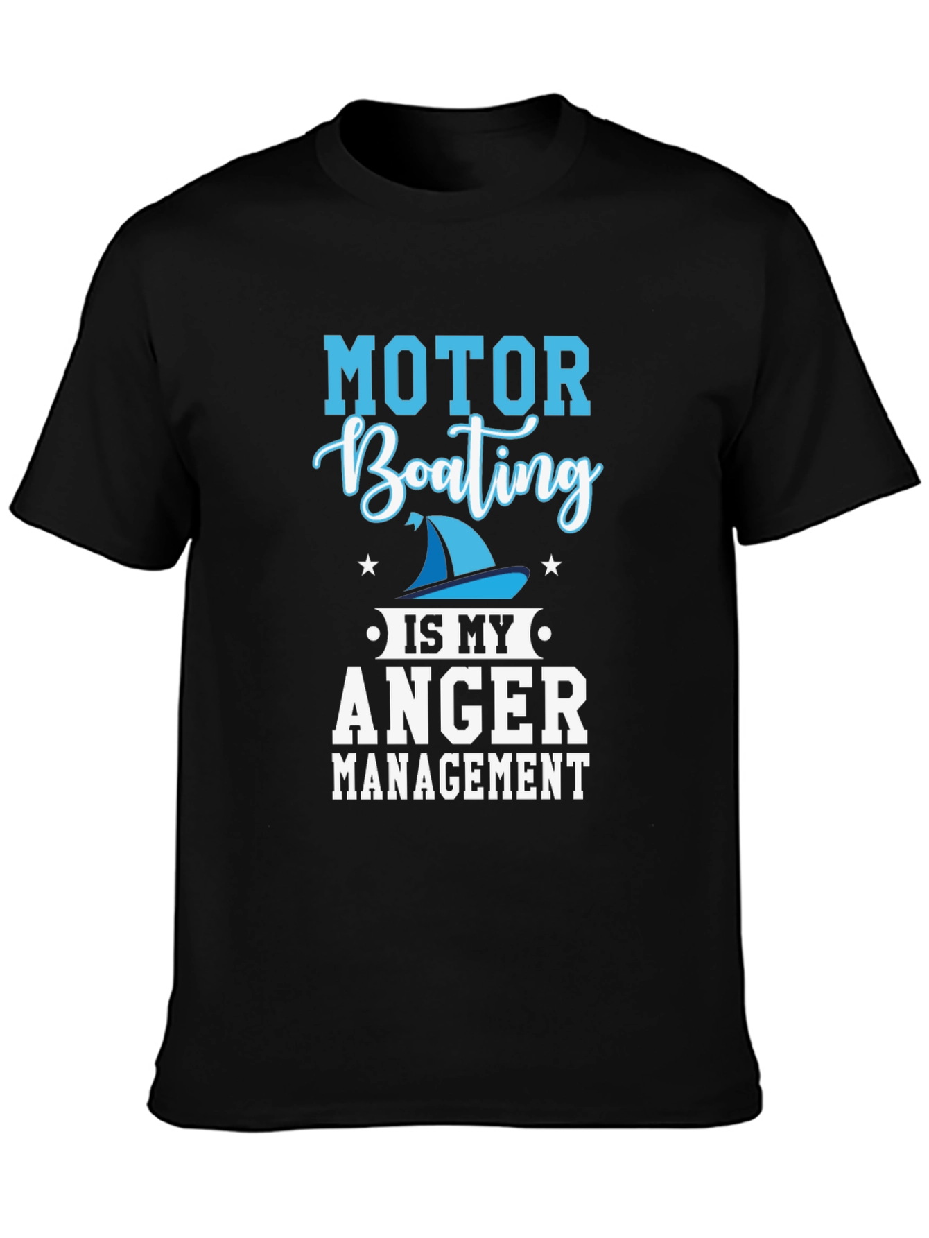 Motor Boating Anger Management Graphic Tee