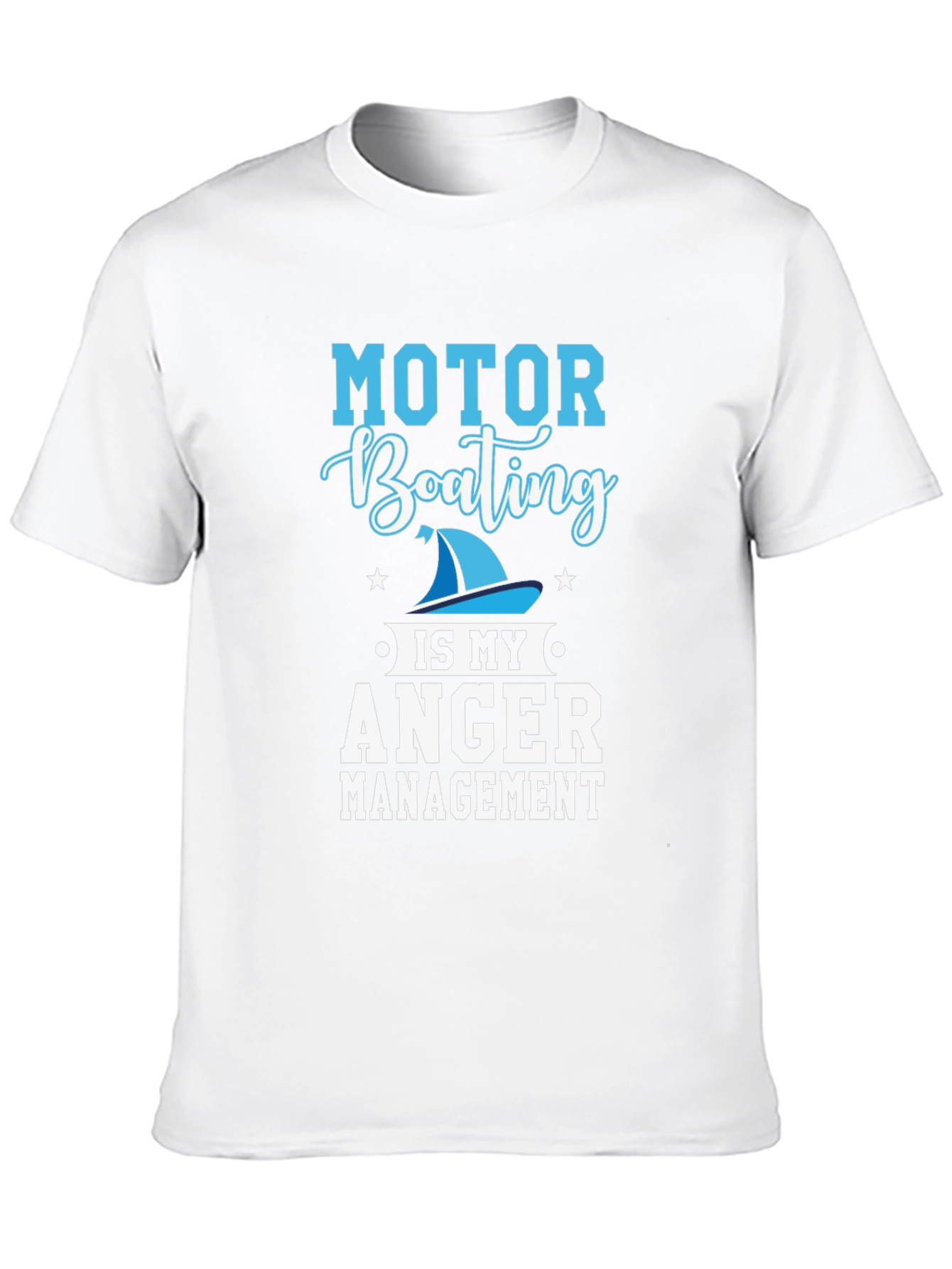 Motor Boating Anger Management Graphic Tee
