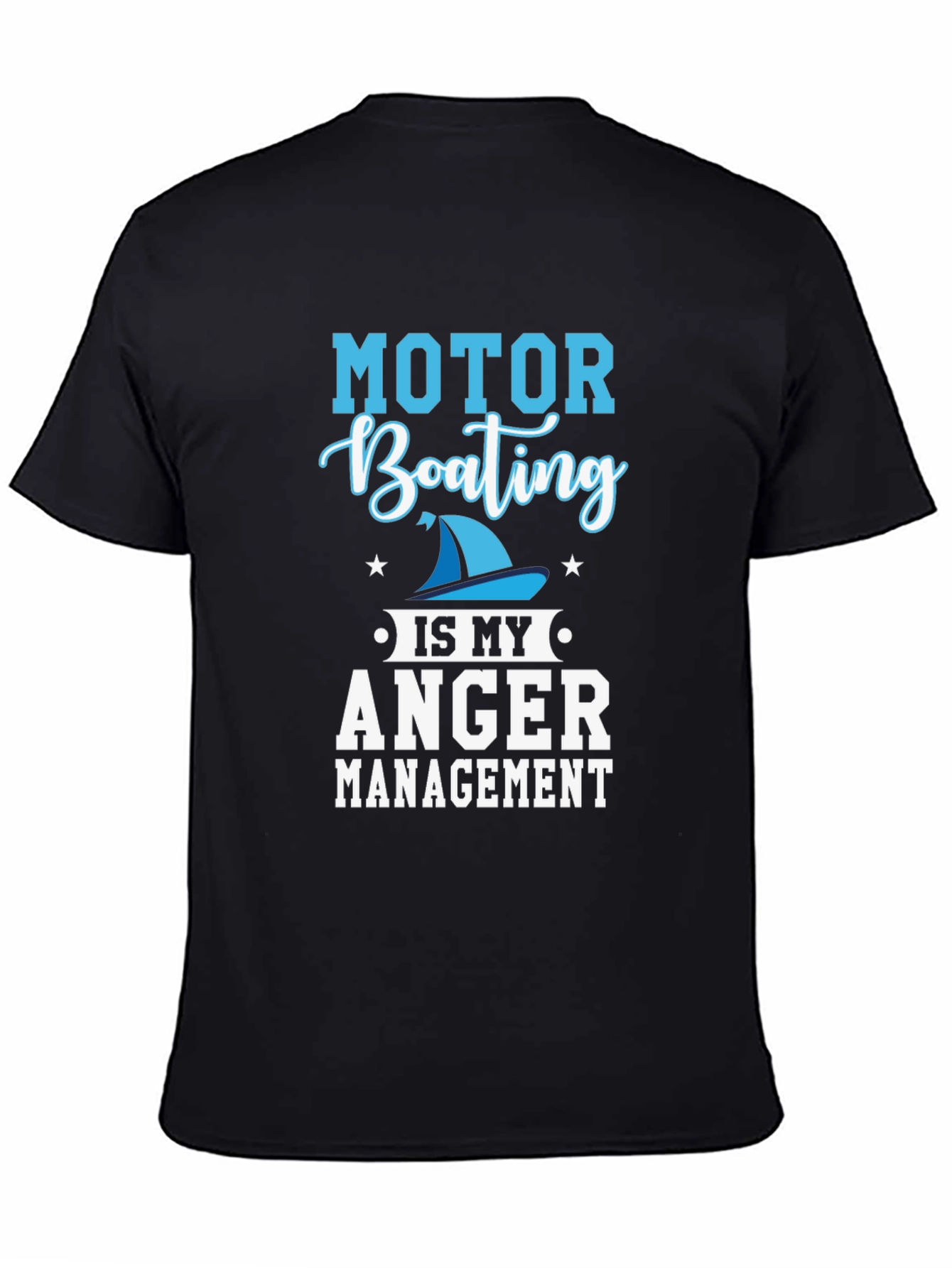 Motor Boating Anger Management Graphic Tee