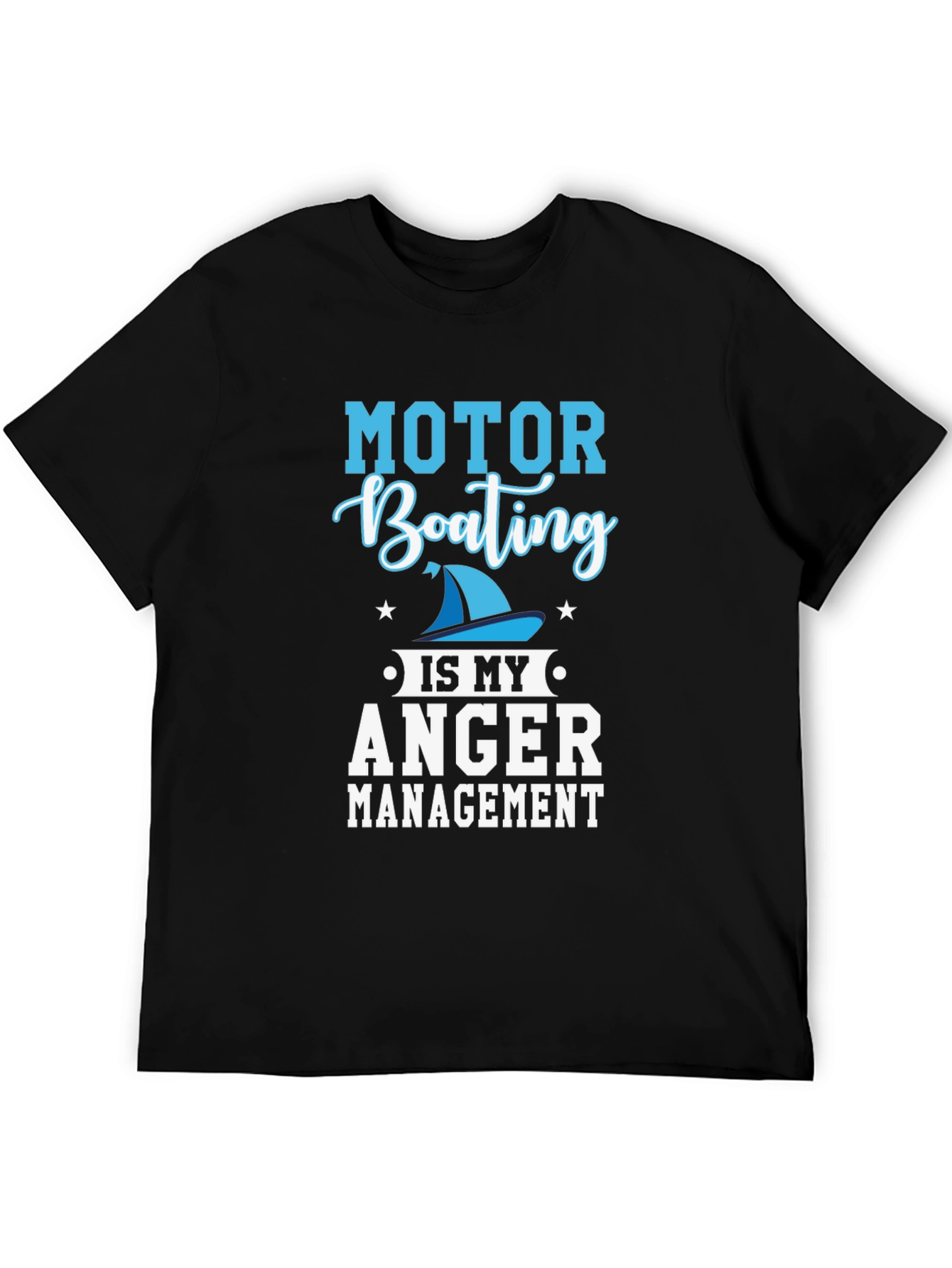 Motor Boating Anger Management Graphic Tee