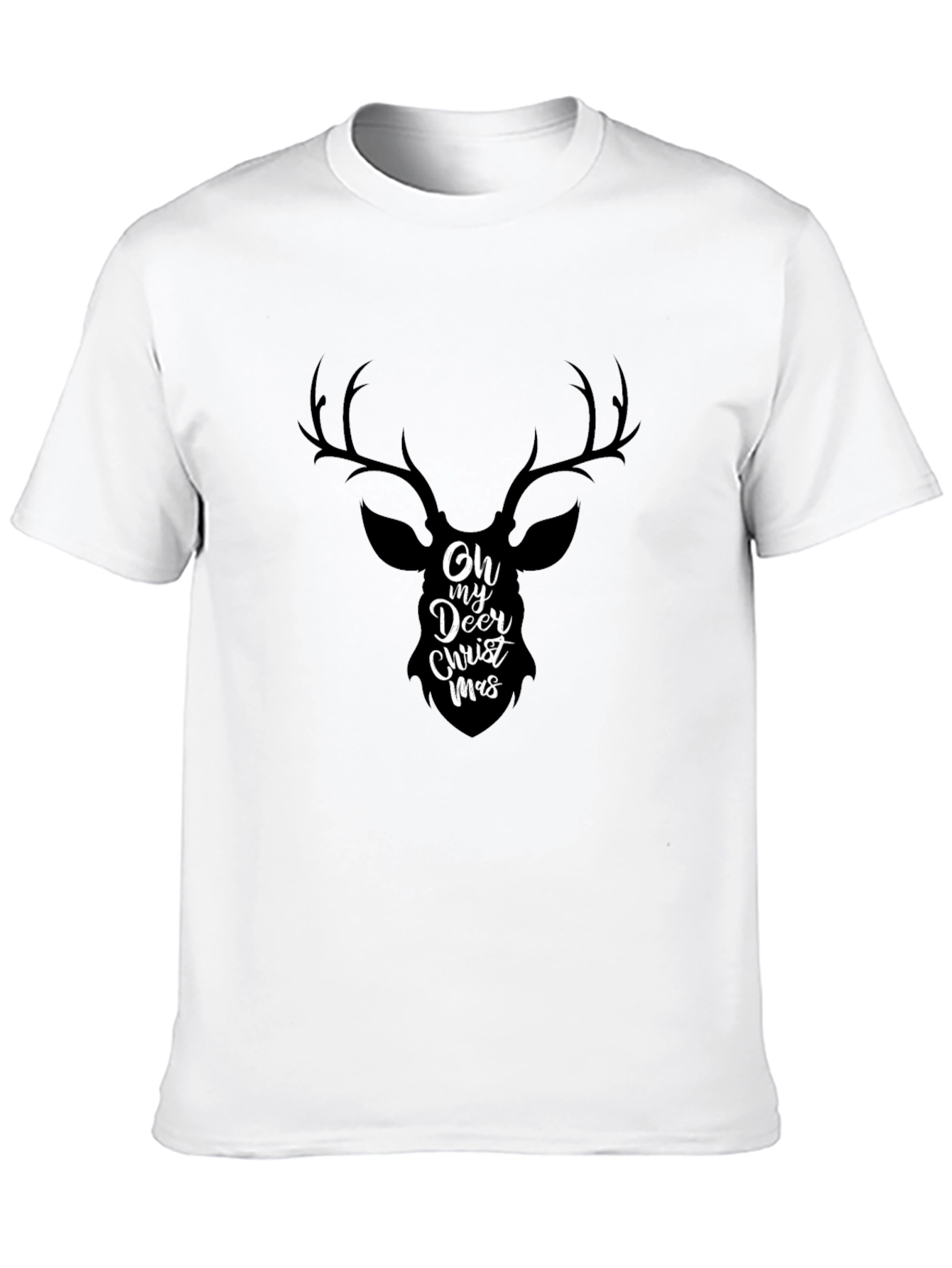 Oh My Deer Christmas Graphic T-Shirt