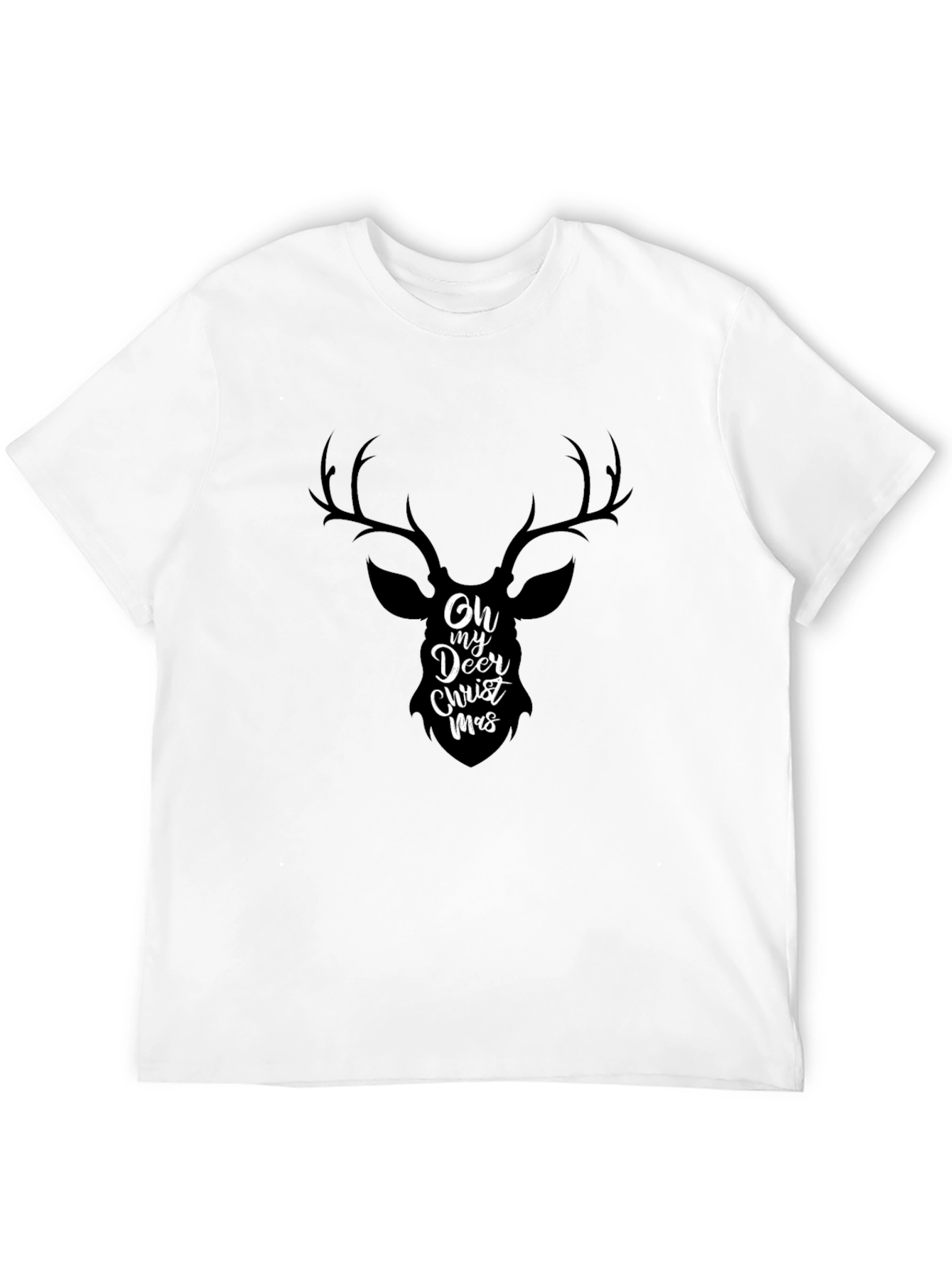 Oh My Deer Christmas Graphic T-Shirt