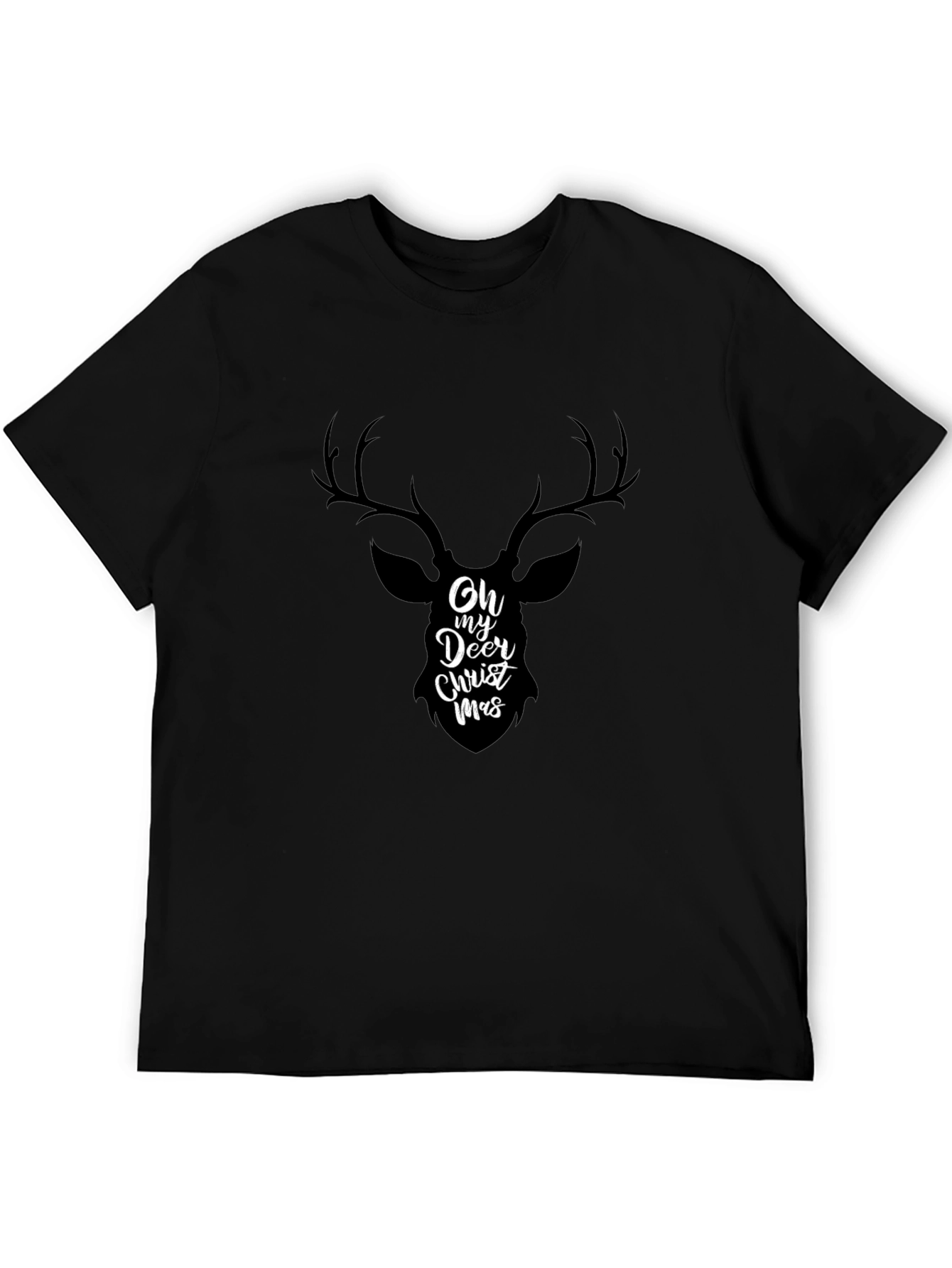 Oh My Deer Christmas Graphic T-Shirt