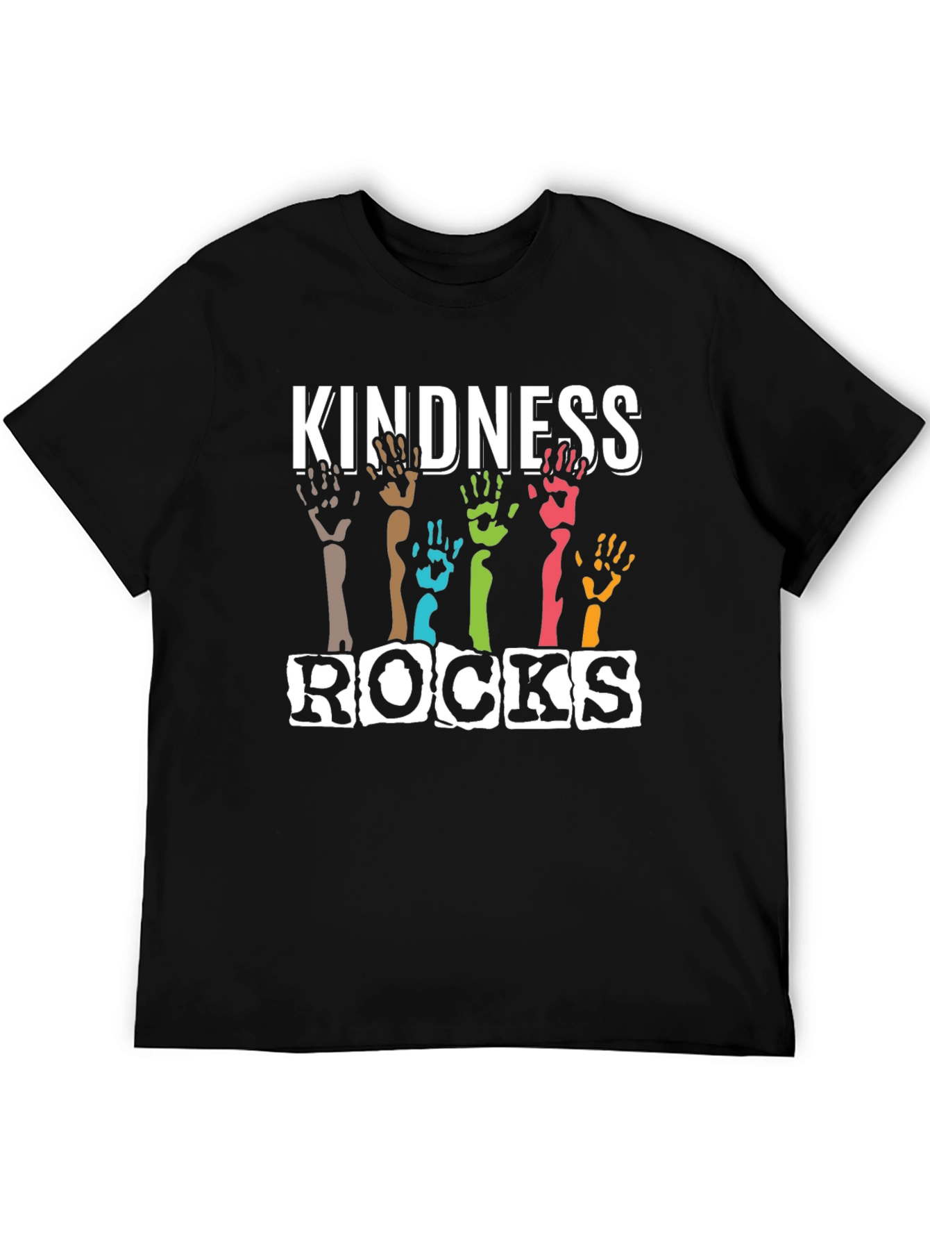 Kindness Rocks Graphic Tee - Black