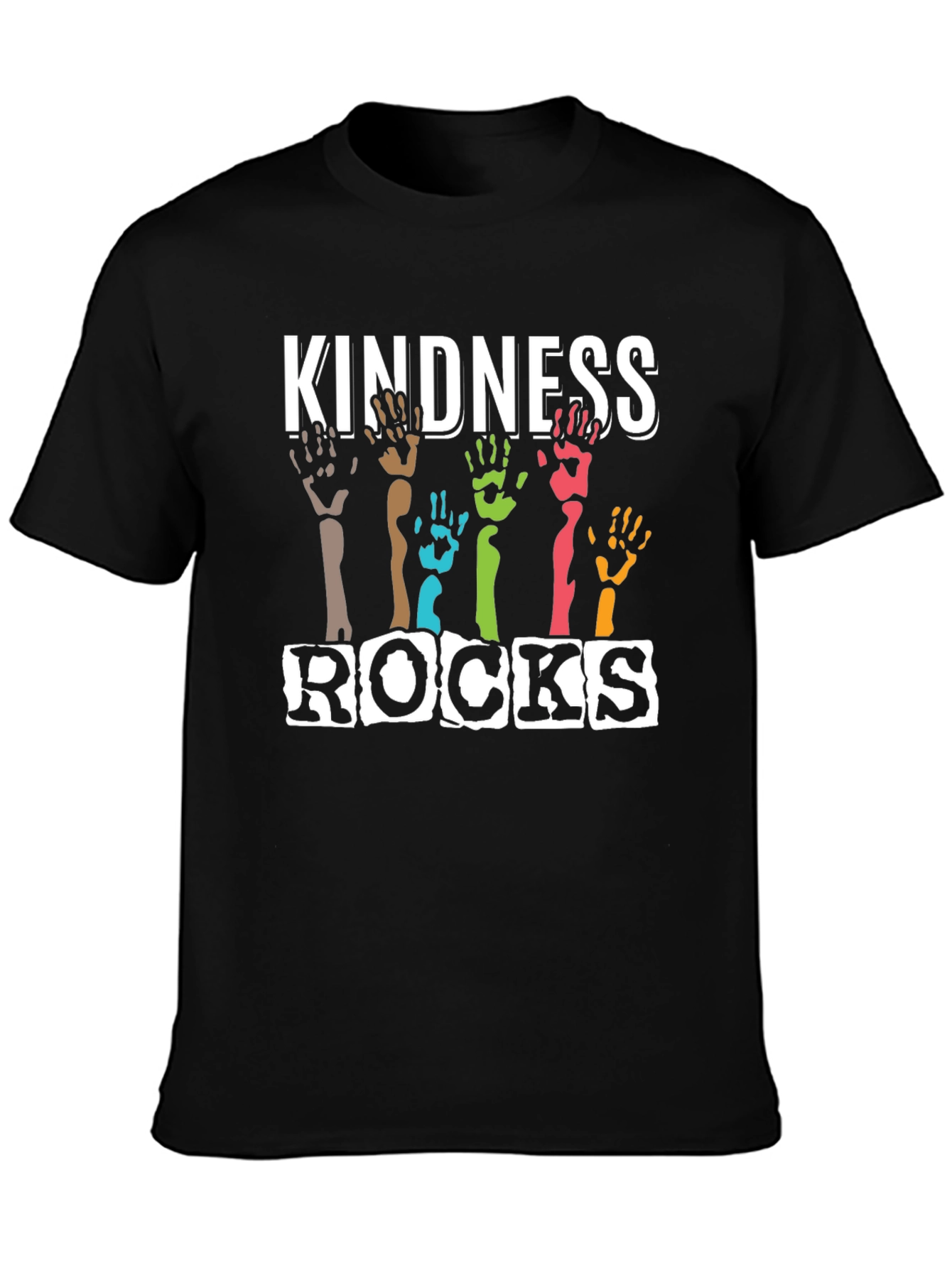 Kindness Rocks Graphic Tee - Black